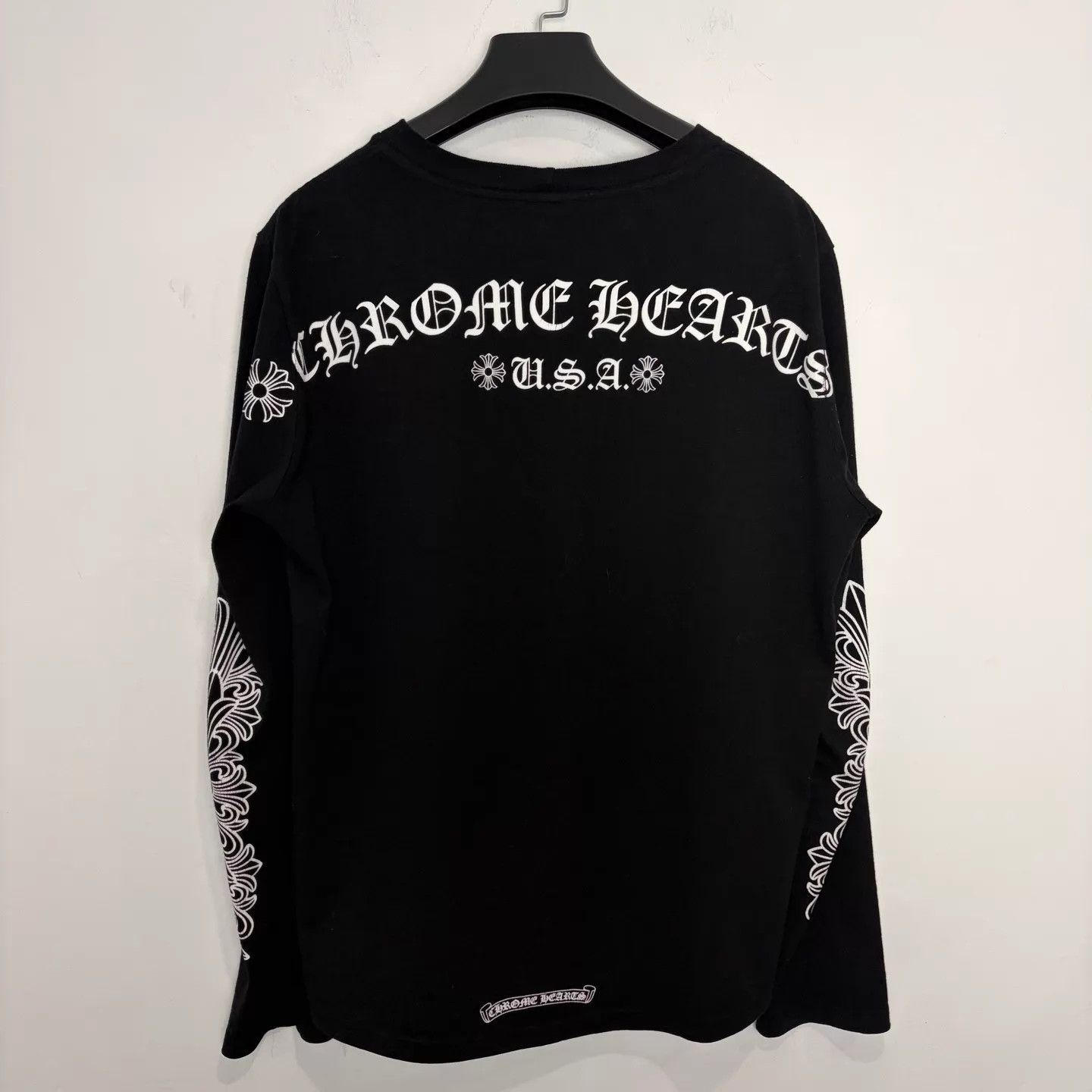 Chrome Hearts Chrome Hearts US Horseshoe Sanskrit Tattoo Hoodie M Size US M / EU 48-50 / 2 - 2 Thumbnail