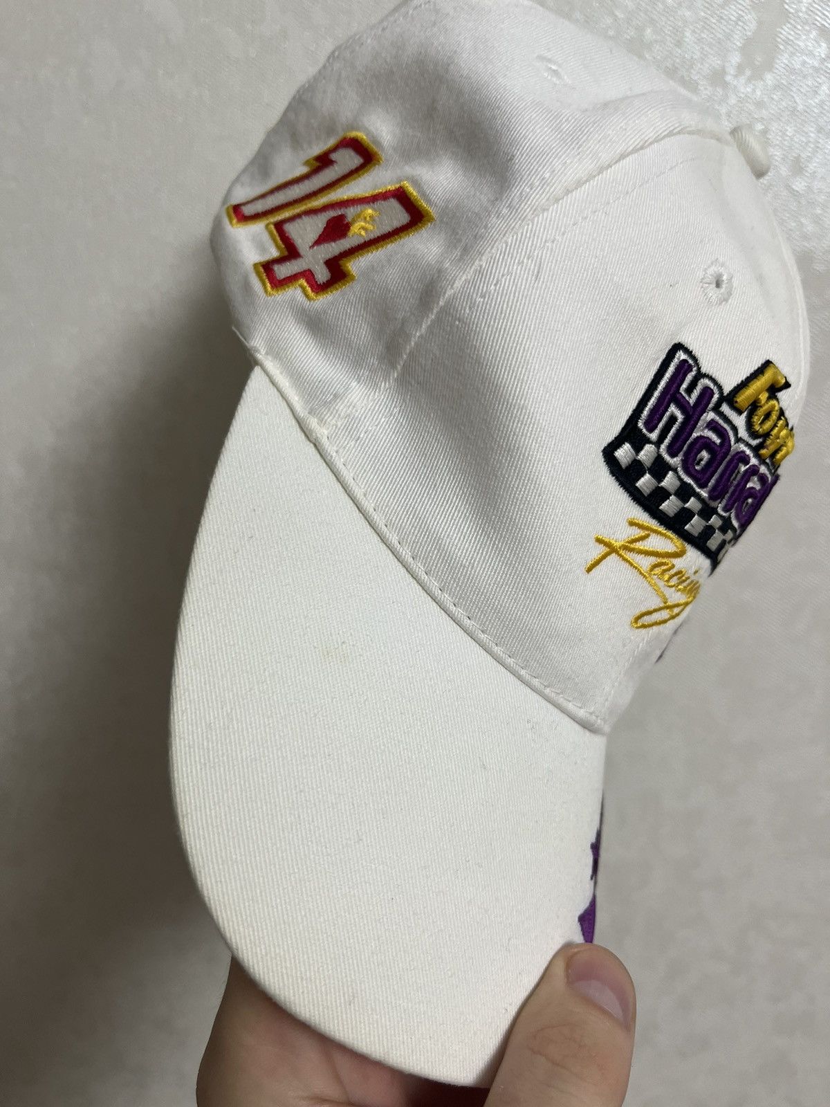 NASCAR NASCAR #14 Foyt Harrahs Vintage Racing Cap Size ONE SIZE - 4 Thumbnail