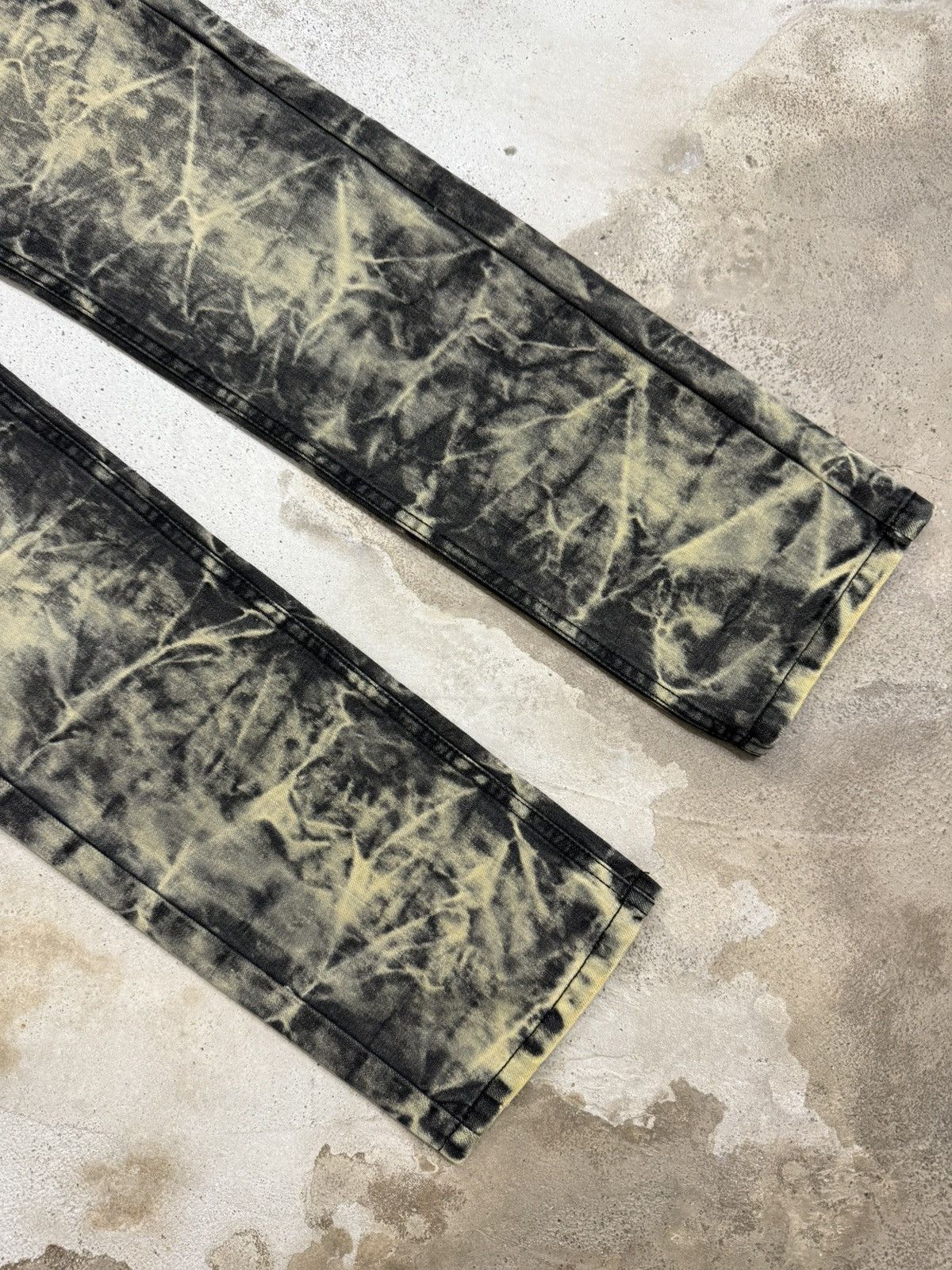 semanticdesign Semantic Design Acid Wash Distressed Denim Pants Size US 31 - 4 Thumbnail