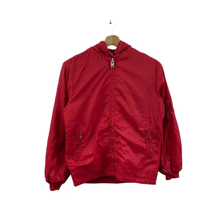 Vintage Vtg 70’ TALON ZIP Made In USA Red Jacket Hoodie Size US L / EU 52-54 / 3 - 1 Thumbnail