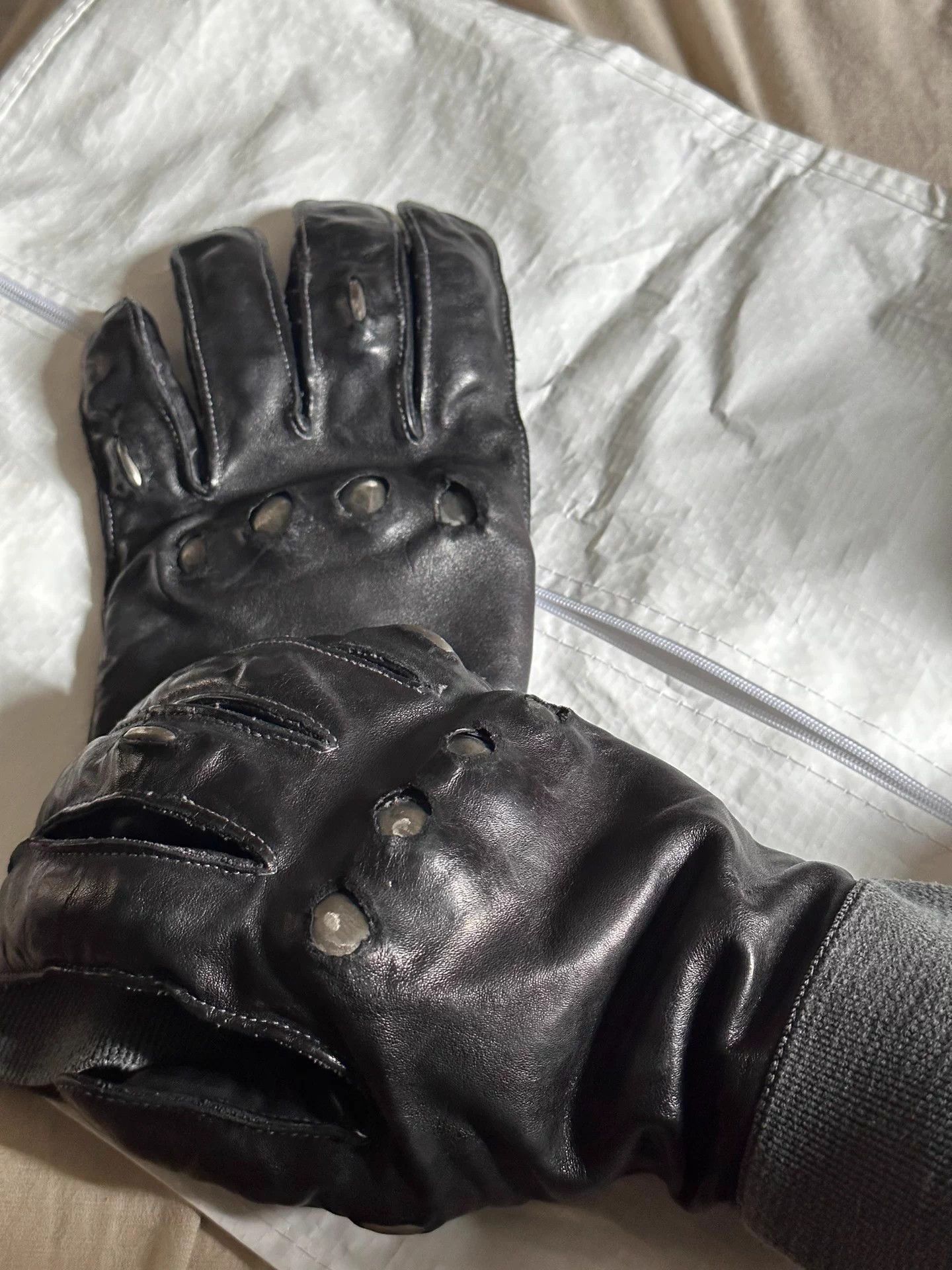 Carol Christian Poell Carol Christian Poell CCP vintage titanium alloy gloves Size ONE SIZE - 1 Thumbnail