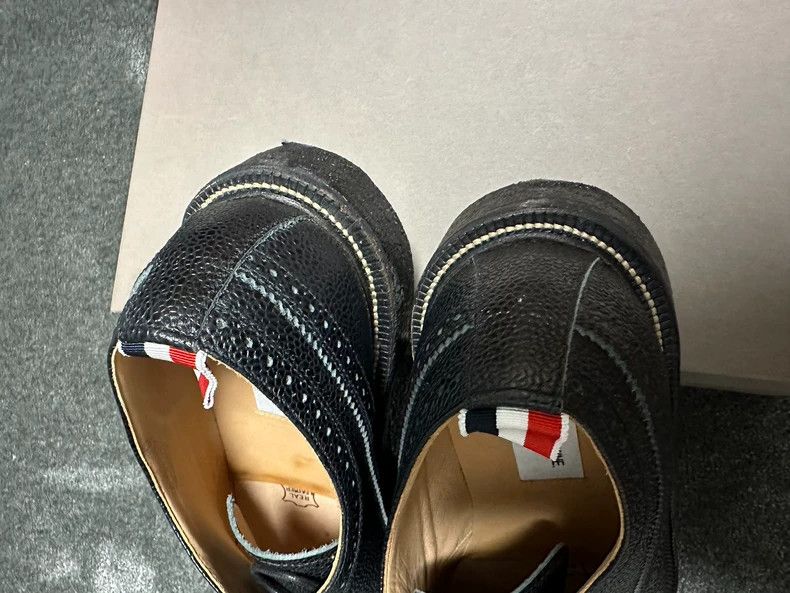 Thom Browne Thom Browne Black carved leather shoes Size US 11.5 / EU 44-45 - 7 Thumbnail