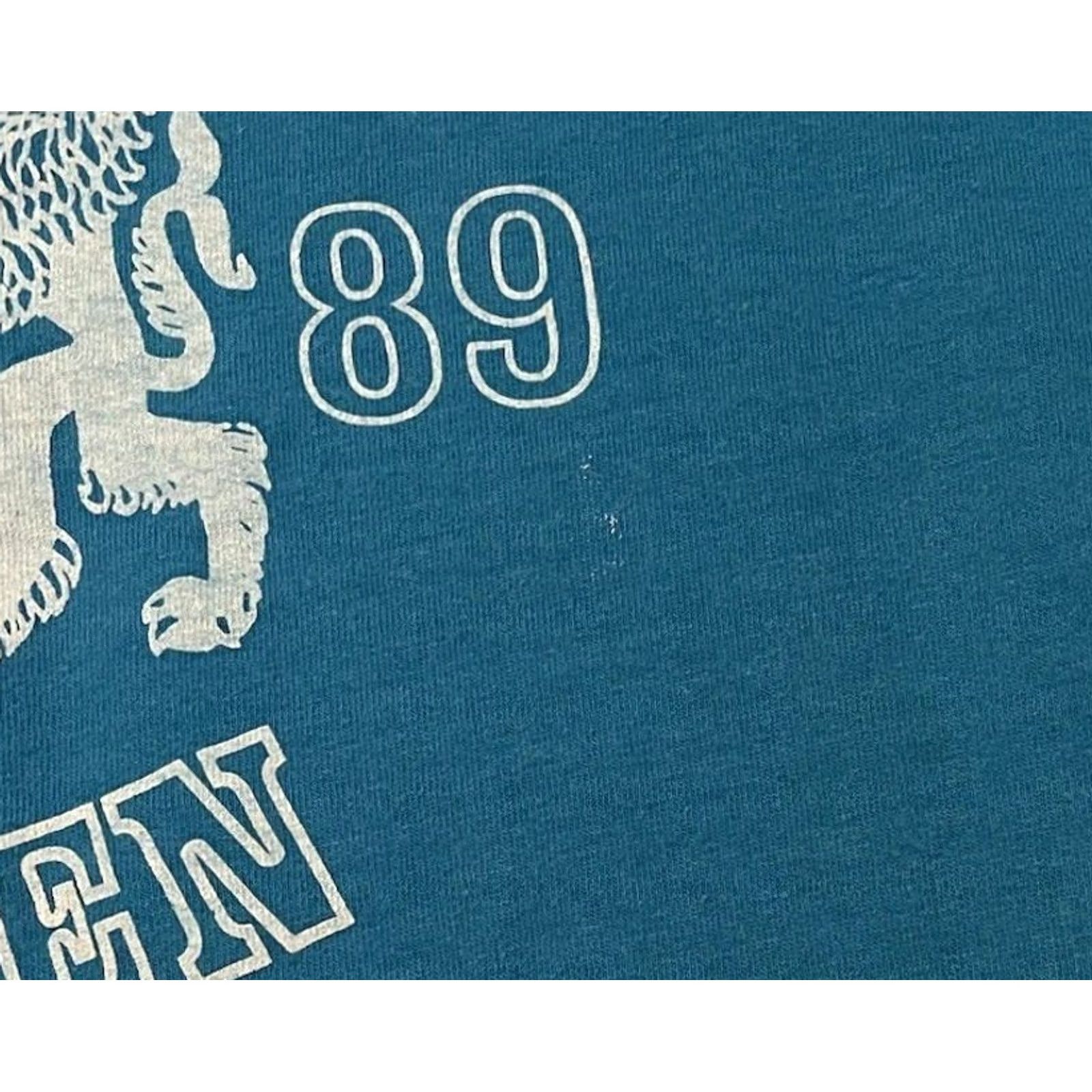 Vintage VINTAGE 80s Oktoberfest Germany Faded Boxy Sweatshirt Munchen Hoodie S Blue Beer Bar Grunge 90s Mens Size US S / EU 44-46 / 1 - 4 Thumbnail