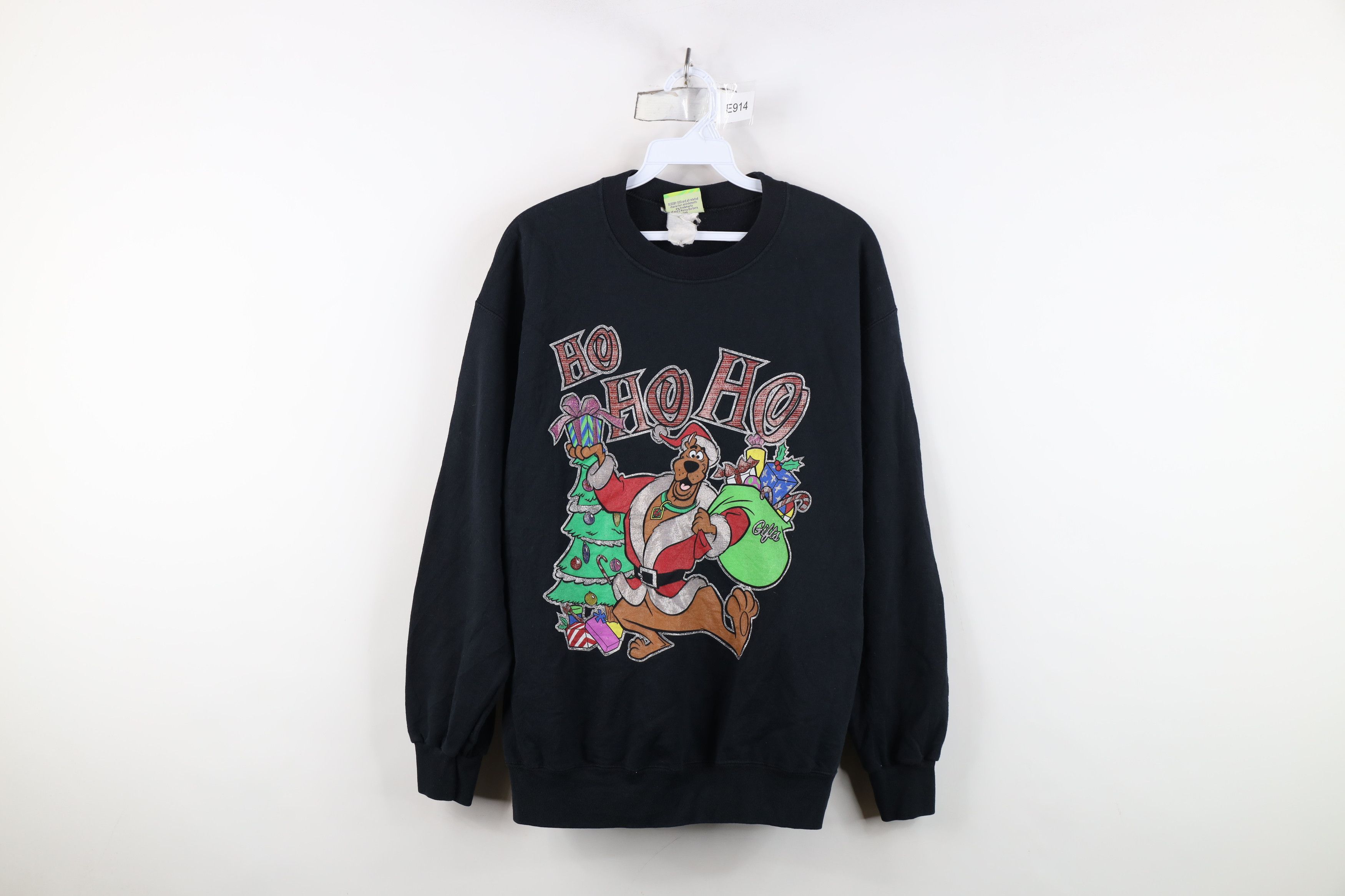 Vintage Vintage 90s Scooby Doo Santa Claus Christmas Sweatshirt Size L / US 10 / IT 46 - 1 Thumbnail