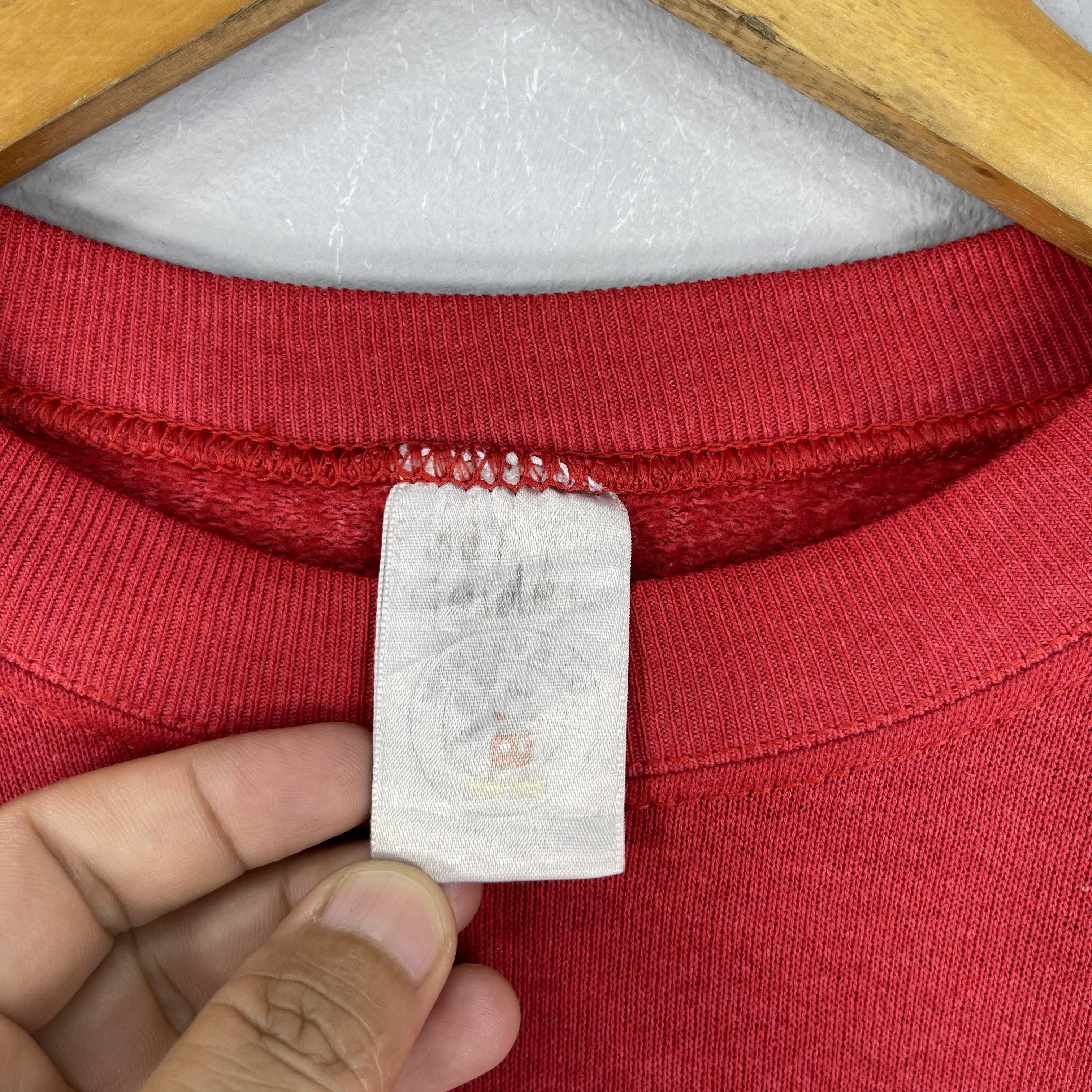 Mickey Mouse Vintage 90s MICKEY MOUSE Cartoon Embroidery Sweatshirt Size US M / EU 48-50 / 2 - 7 Thumbnail