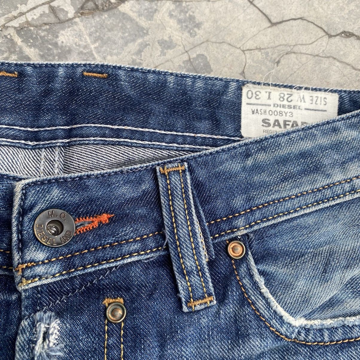 Diesel Diesel Industry SAFADO beautifully Distressed Jeans Size US 30 / EU 46 - 8 Thumbnail
