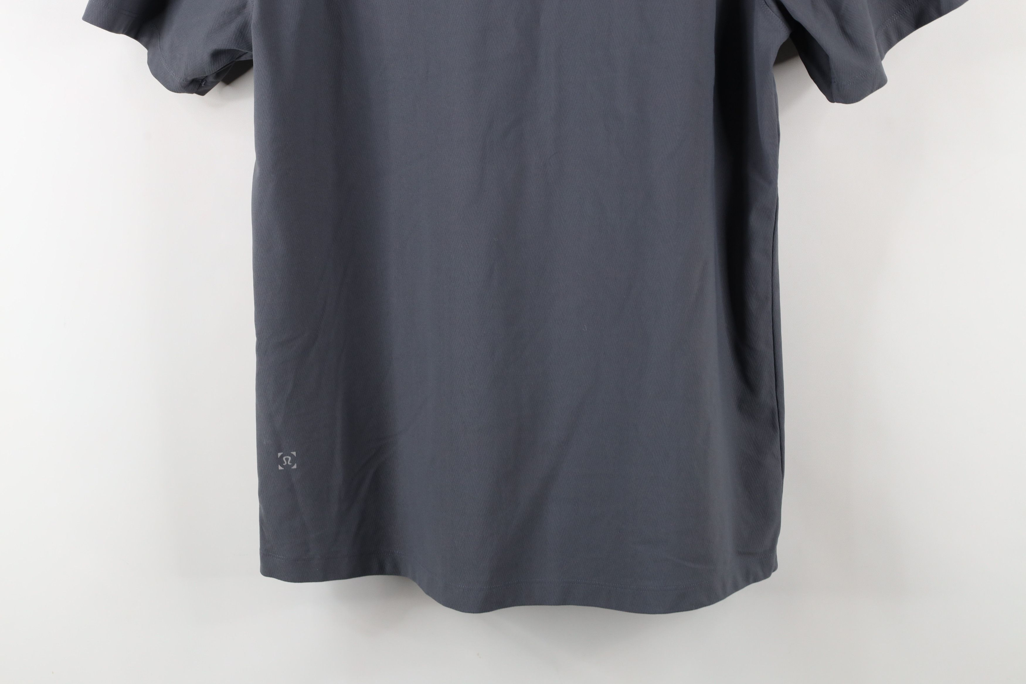 Lululemon × Vintage Lululemon Herringbone Short Sleeve Collared Polo Shirt Size US M / EU 48-50 / 2 - 9 Thumbnail