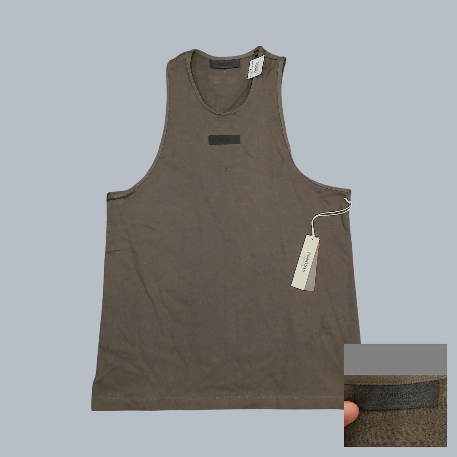 Fear of God × RRR-123 FEAR OF GOD INRI Cut Off Tee | Grailed