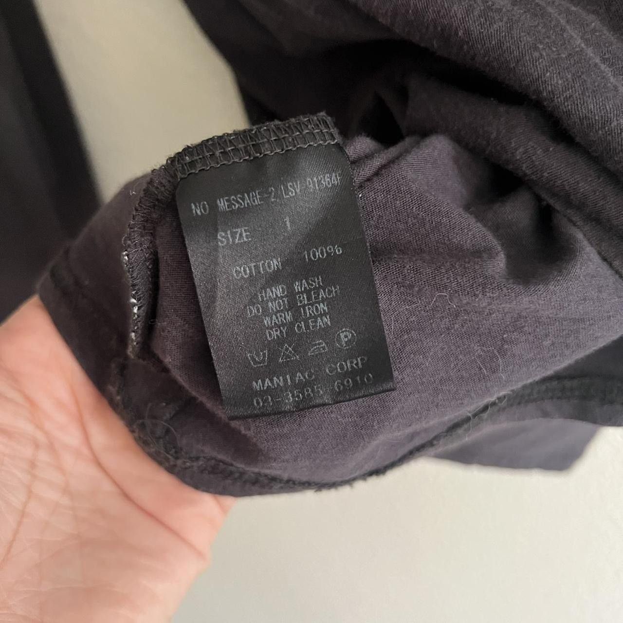 Le Grande Bleu (L.G.B.) L.G.B dark grey graphic long sleeve Size S / US 4 / IT 40 - 8 Thumbnail