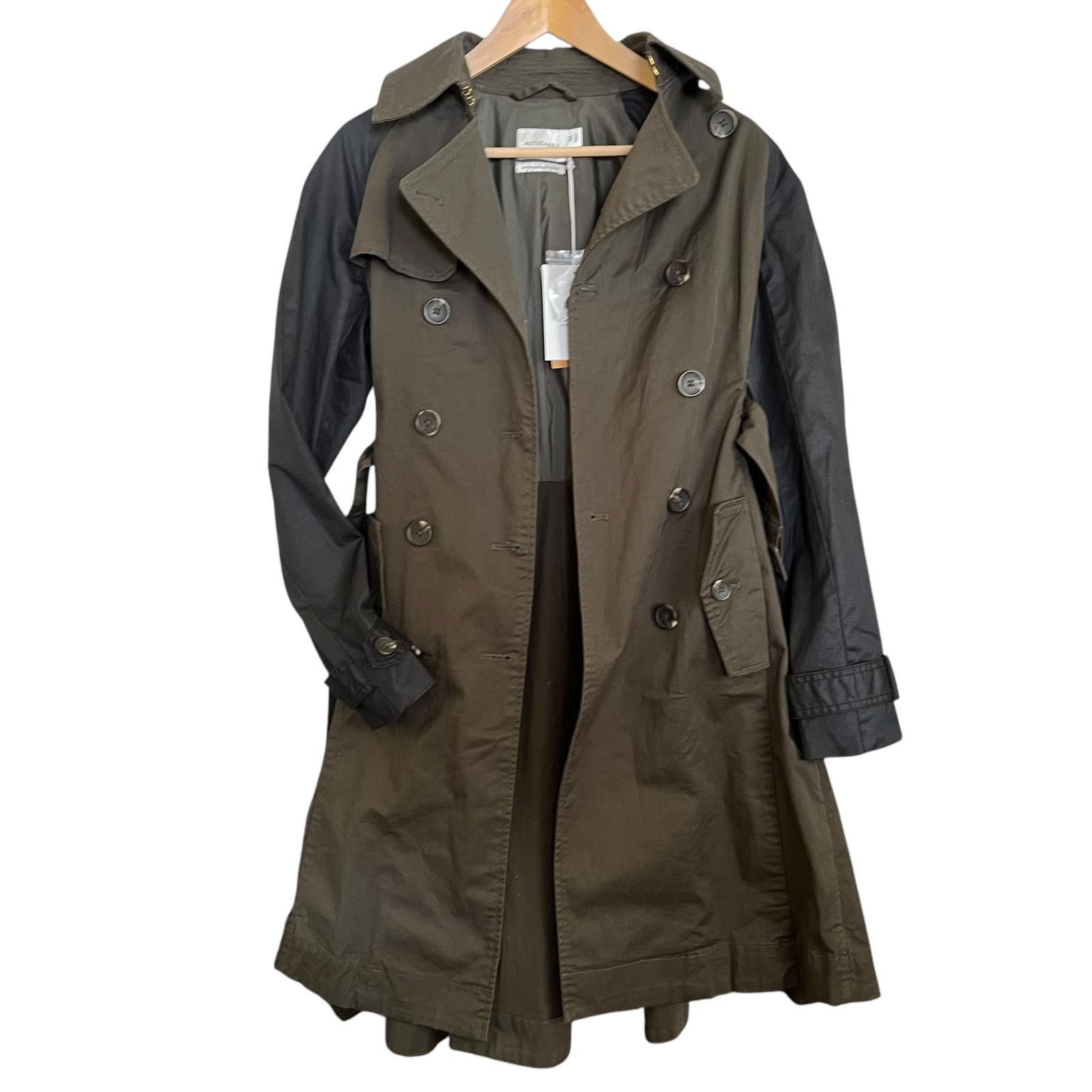 Altuzarra × Target Basics NWT Altuzarra x Target Olive Green Cotton Twill Trench Coat Size XS / US 0-2 / IT 36-38 - 7 Thumbnail