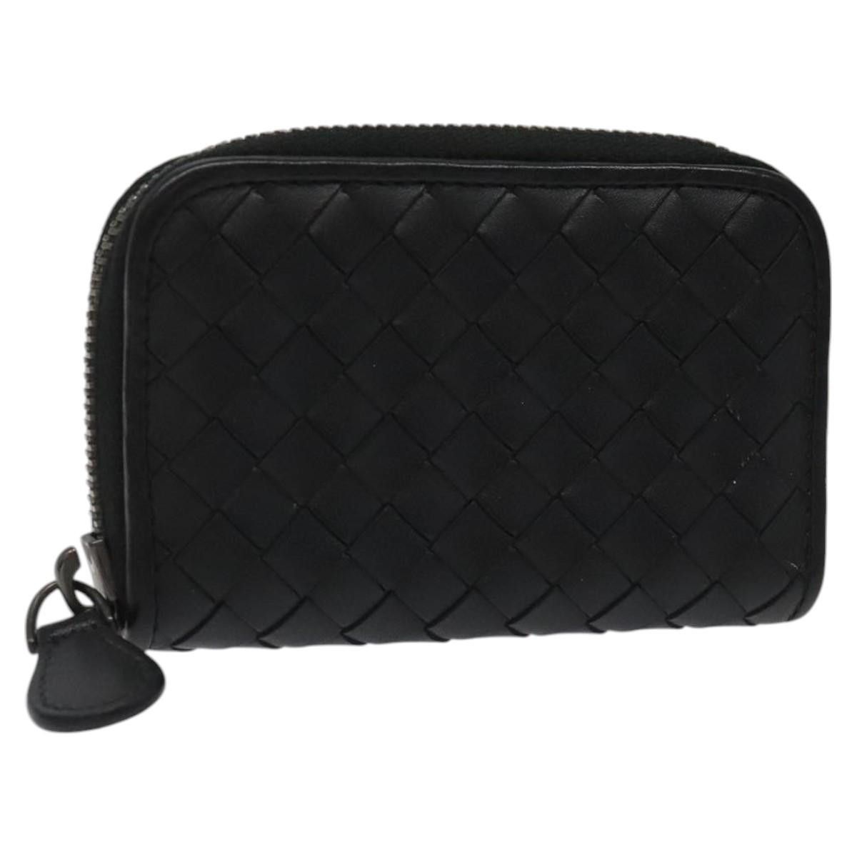 Bottega Veneta Intrecciato Black Leather Wallet (Pre-Owned) Size ONE SIZE - 1 Thumbnail