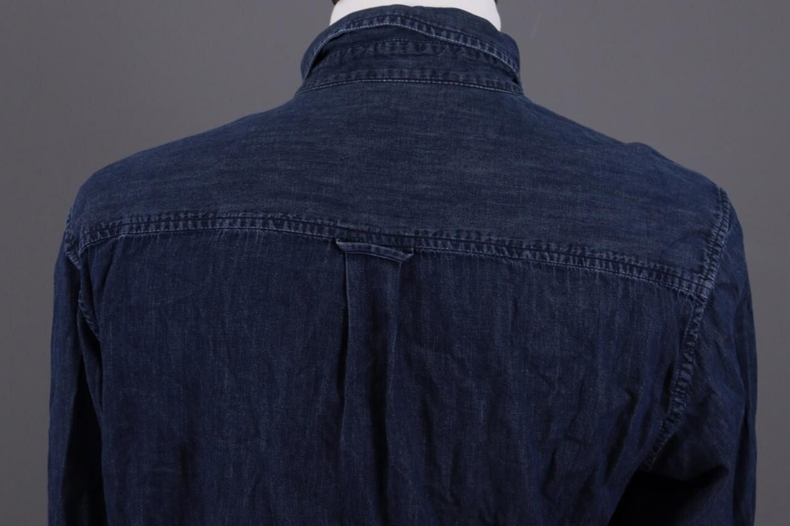 Carhartt Carhartt L/S Civil Shirt Blue Denim Overshirt Shir Sz L Size US L / EU 52-54 / 3 - 9 Thumbnail