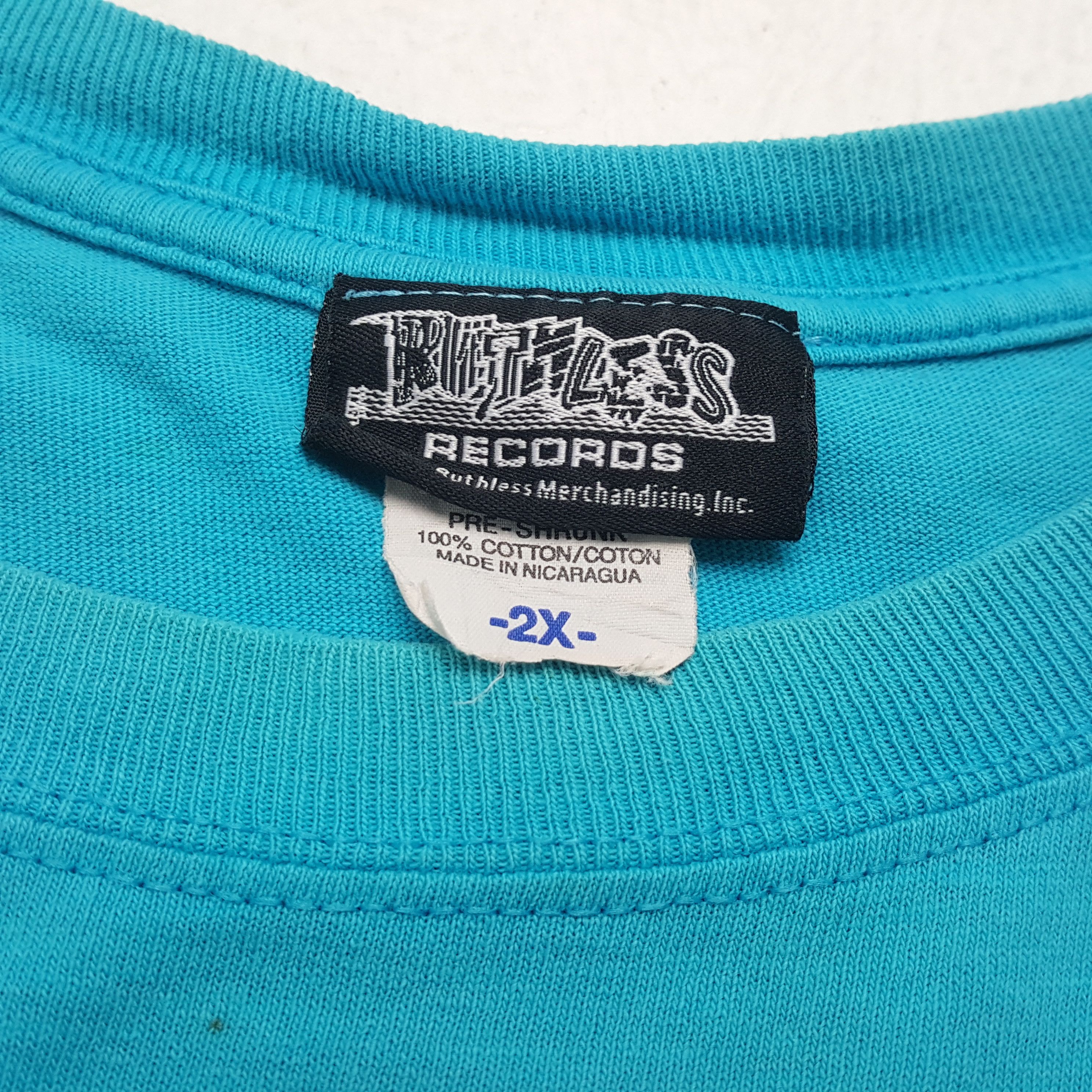 Band Tees × Rap Tees × Vintage Vintage Eazy - E HIP HOP THUGSTERS American Rapper T-Shirts Size US XXL / EU 58 / 5 - 7 Thumbnail