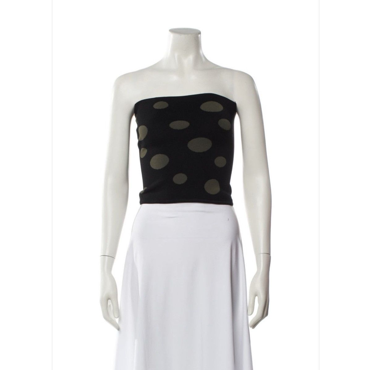 Tank Air Tank air green bubble tube top poker dots Size S / US 4 / IT 40 - 1 Thumbnail