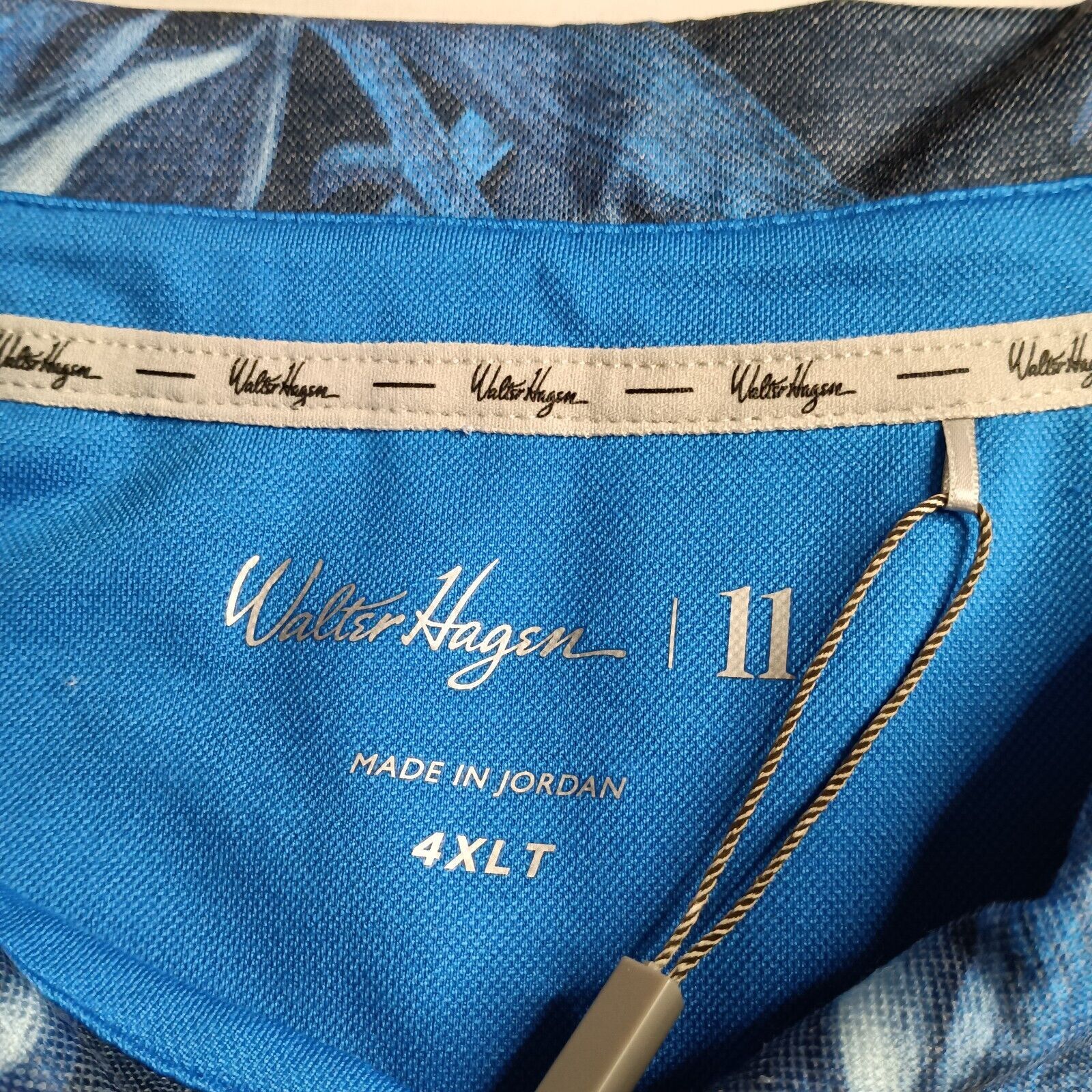 Other Walter Hagen Airbrush Print Golf Polo Shirt Men's 4XLT Blue Size US XXL / EU 58 / 5 - 3 Thumbnail