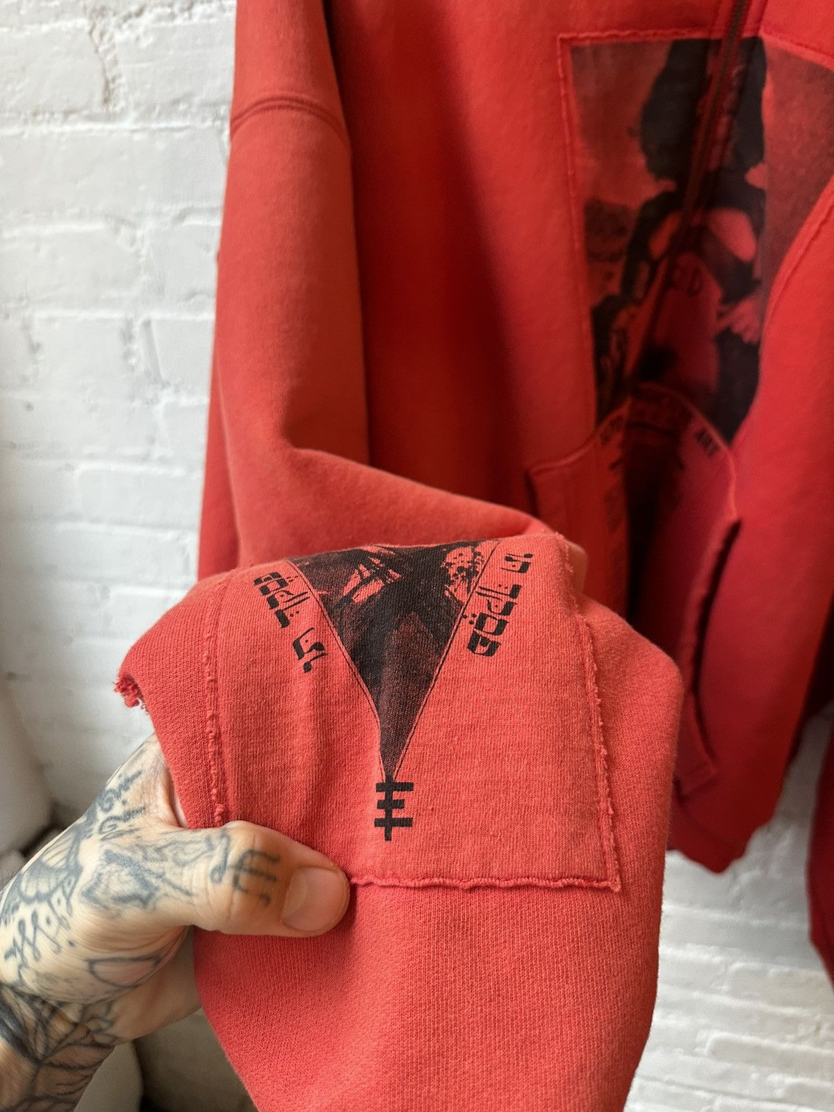 Enfants Riches Deprimes ERD RED ZIP UP HOODIE XL XXL 2XL BAGGY Size US XL / EU 56 / 4 - 4 Thumbnail