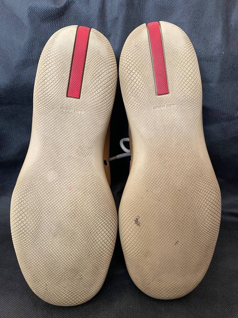 Prada 🔥 00s Prada Holes Americas Cup leather low top sneakers Size US 8.5 / IT 38.5 - 11 Thumbnail