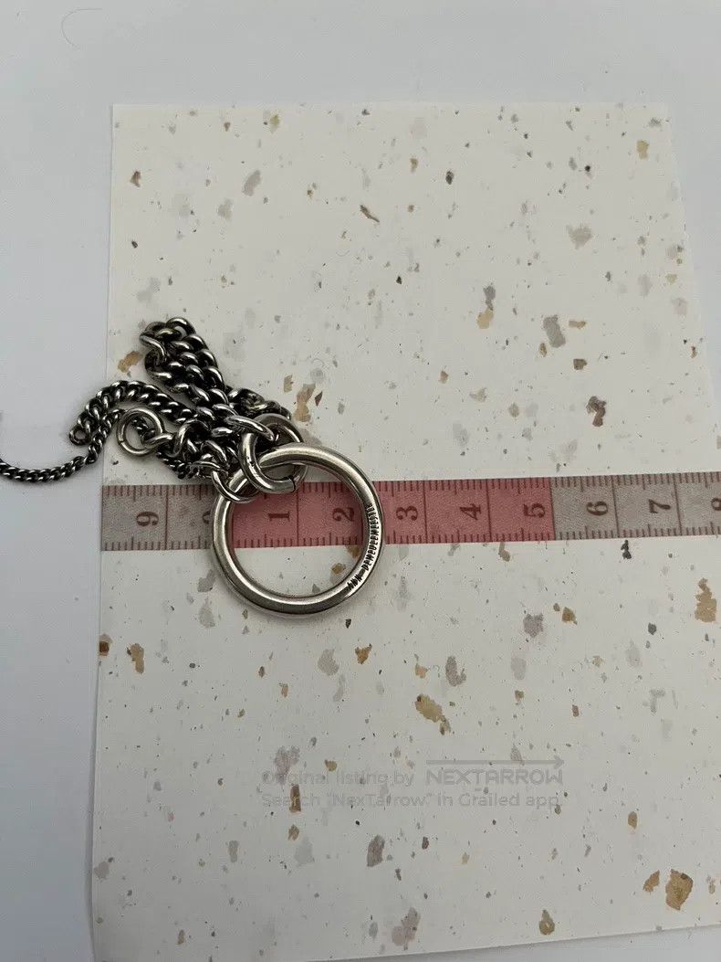 Ann Demeulemeester ANN DEMEULEMEESTER Silver chain ring Size ONE SIZE - 6 Thumbnail