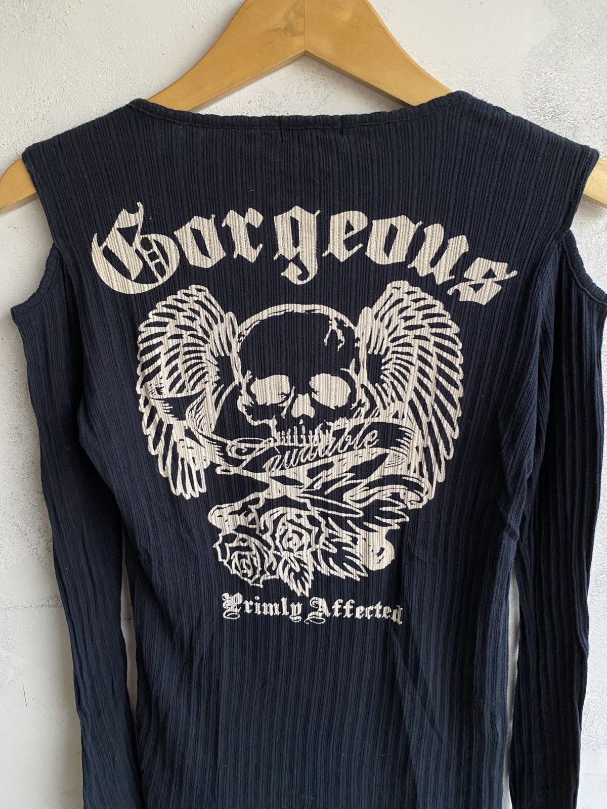 Japanese Brand Y2K Skull Graphic Long Sleeve Size US L / EU 52-54 / 3 - 3 Thumbnail