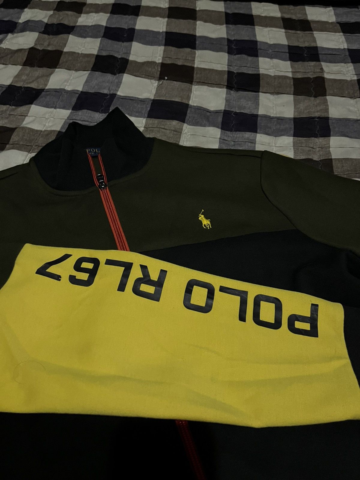 Polo Ralph Lauren POLO Ralph Lauren Colorblock Full Zip Track Jacket size M Size US M / EU 48-50 / 2 - 3 Thumbnail