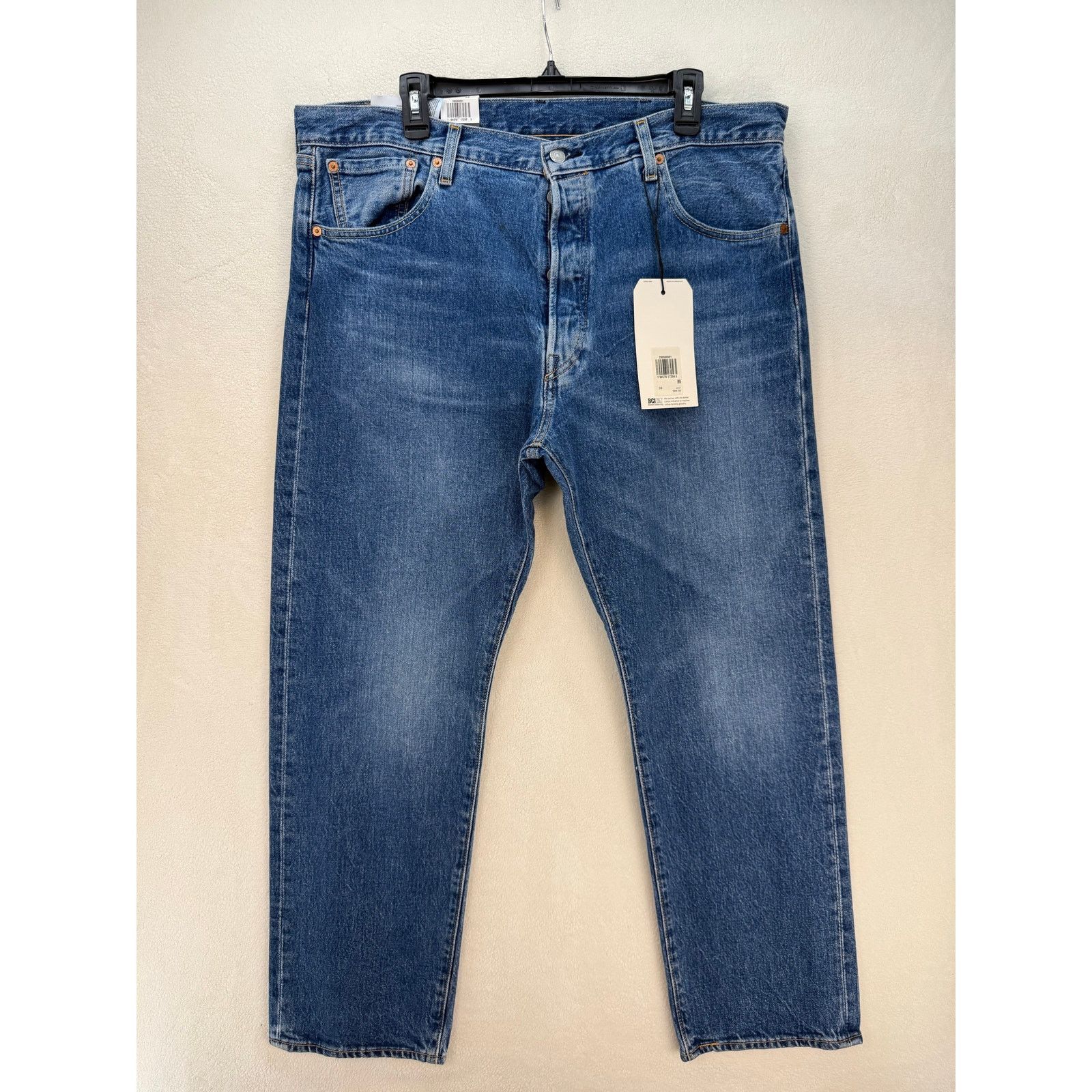 Levi's LEVI'S 501 '93 CROP BLEU EYES NIGHT MEN'S 38 MEDIUM WASH JEA Size US 38 / EU 54 - 1 Thumbnail