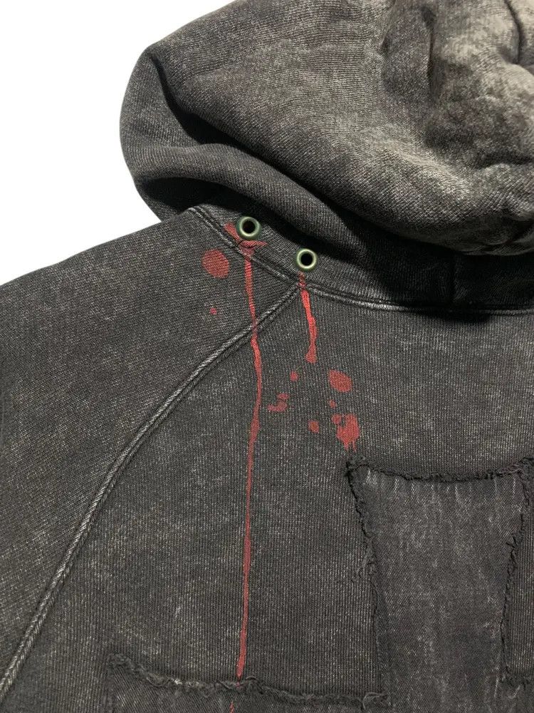 PPFM 🧨RARE🧨PPFM BISTRITA DRACULA BITE distressed cross hoodie a Size US M / EU 48-50 / 2 - 9 Thumbnail