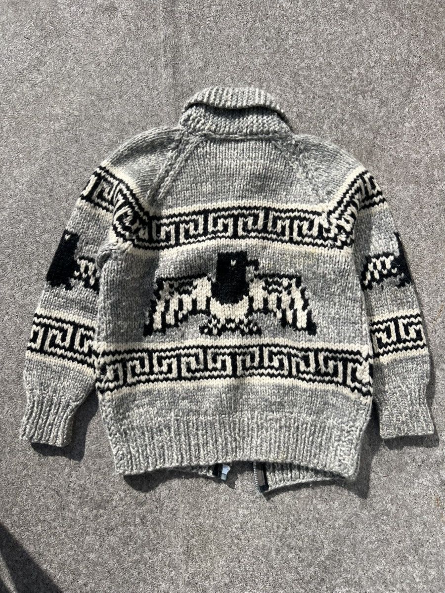 Vintage Authentic Vintage 1960s Wool Cowichan Sweater Small Medium M Size US S / EU 44-46 / 1 - 4 Thumbnail