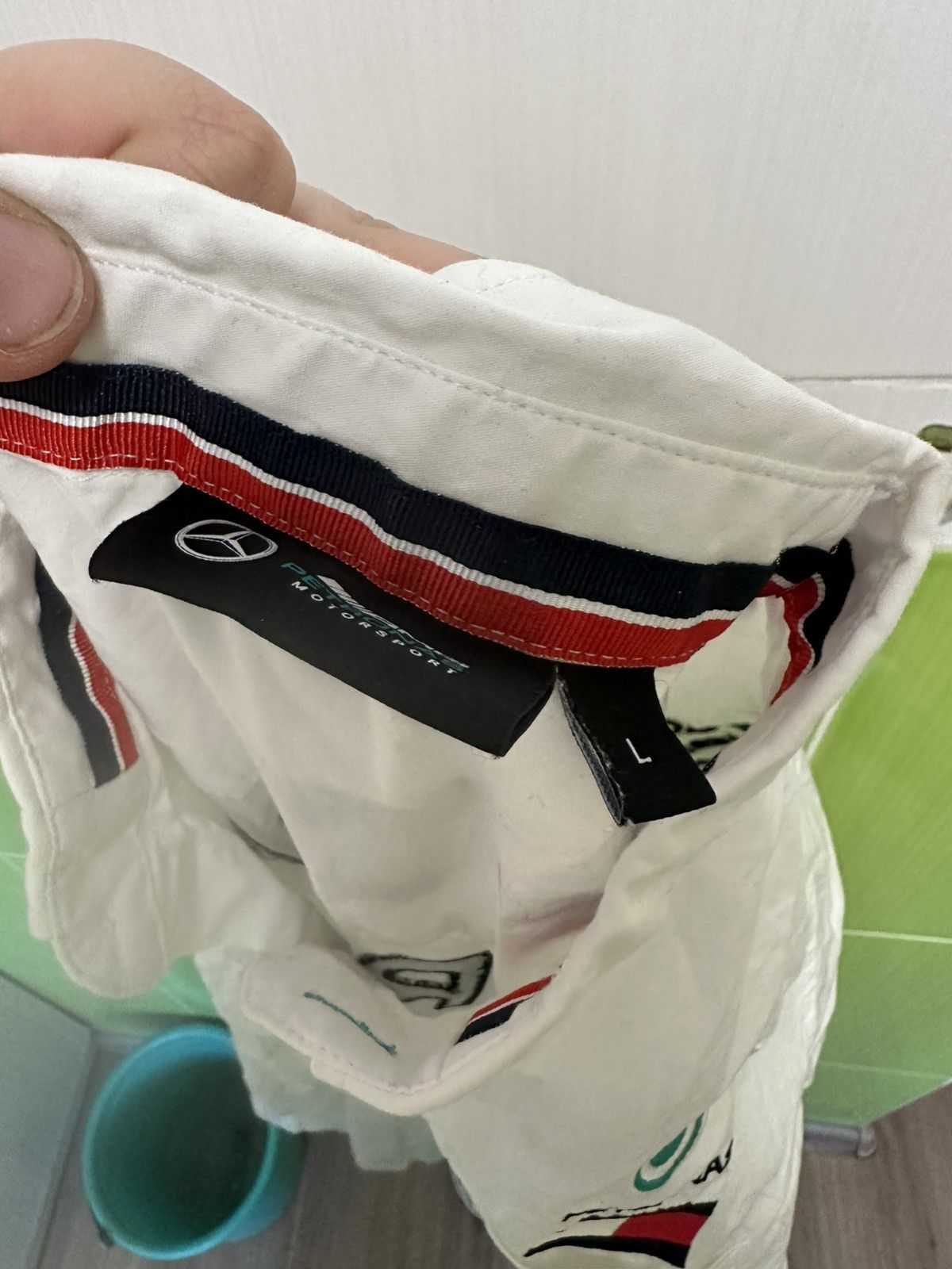 Formula 1 × Mercedes-Benz Mercedes AMG Petronas Tommy Hilfiger Racing short shirts Size US XL / EU 56 / 4 - 9 Thumbnail