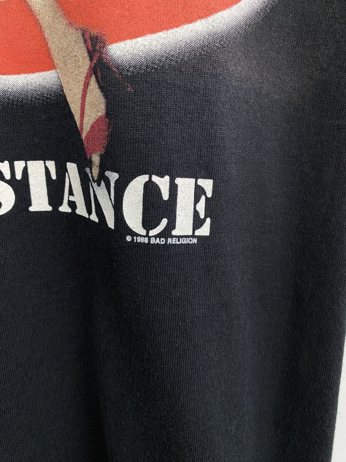 Band Tees × Metallica × Vintage Vintage 1998 Bad Religion No Substance Rock Bend Tee Rare Size US L / EU 52-54 / 3 - 5 Thumbnail