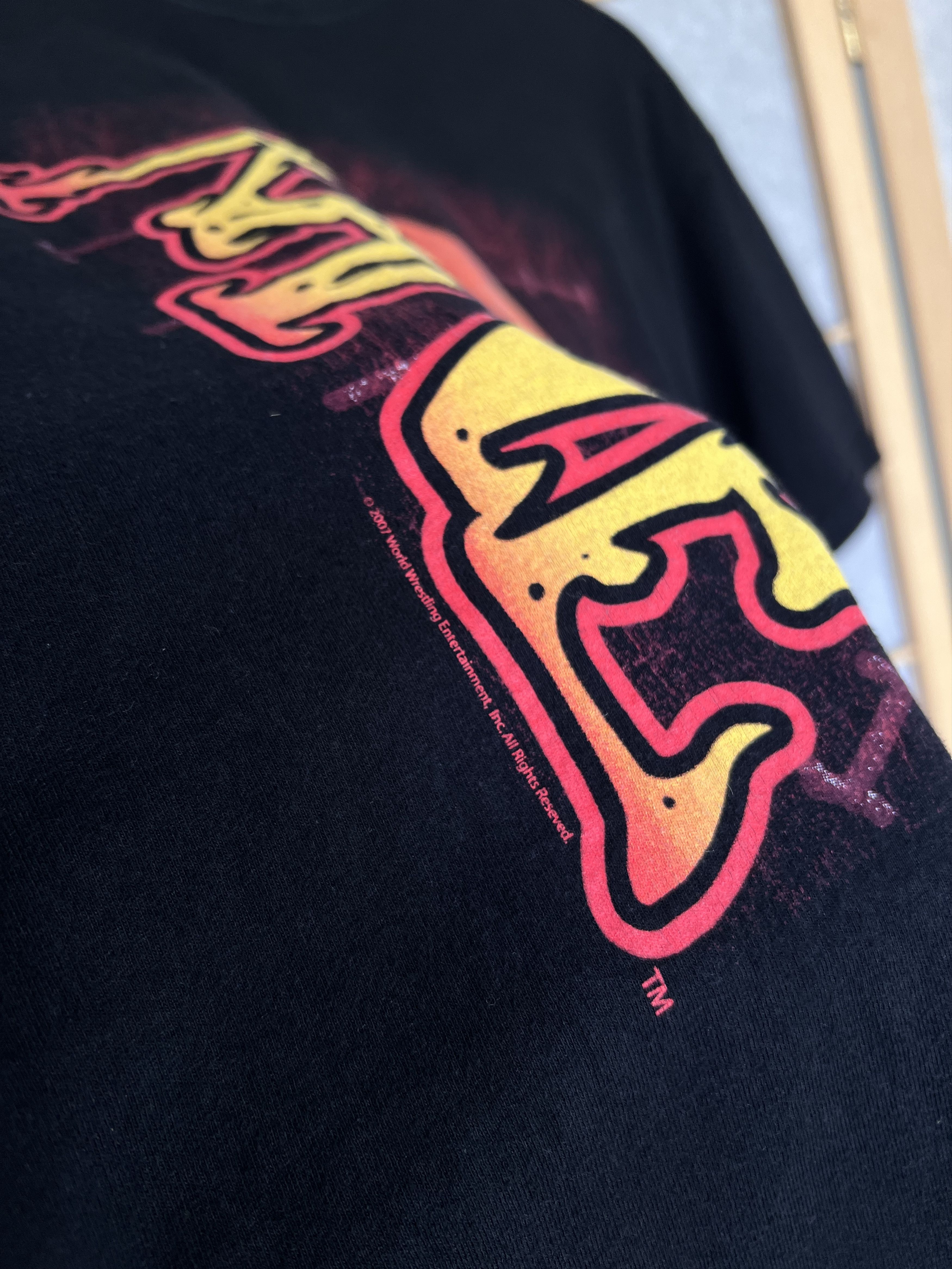 WWE Crazy! WWE Kane Wrestling VTG 2007 big face printed t shirt Size US L / EU 52-54 / 3 - 5 Thumbnail