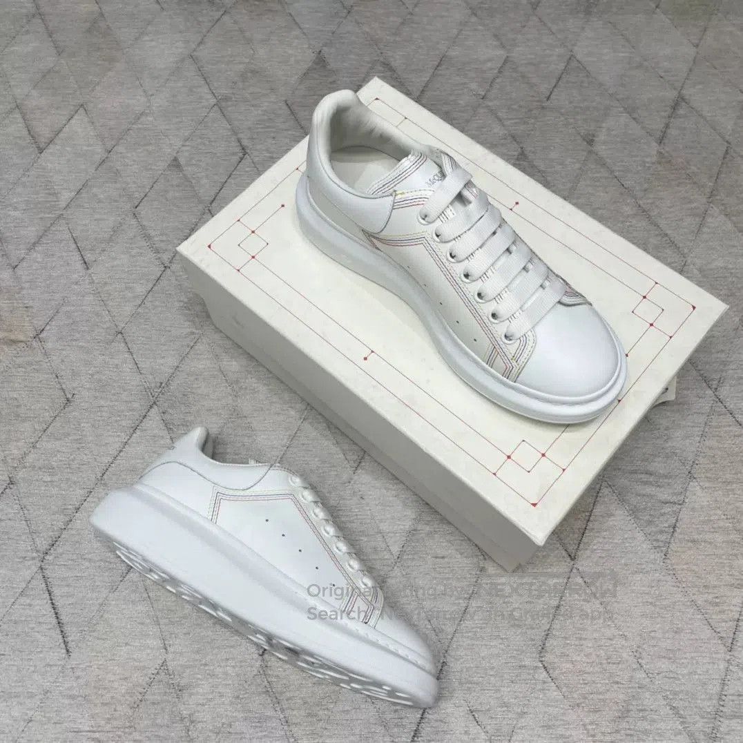 Alexander McQueen Alexander McQueen 2022 Color Embroidered Sneaker. Size US 8.5 / EU 41-42 - 2 Thumbnail