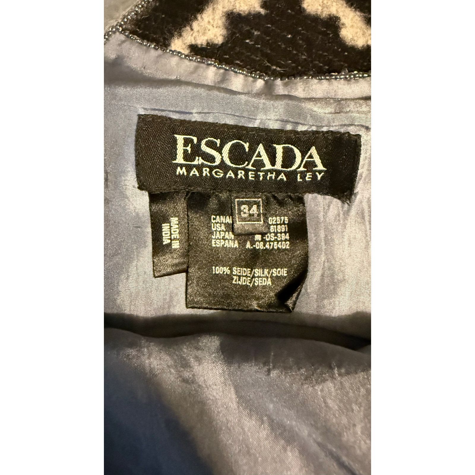 Escada Vintage Escada Sequined Tank Top size 34IT/4 US Size S / US 4 / IT 40 - 7 Thumbnail