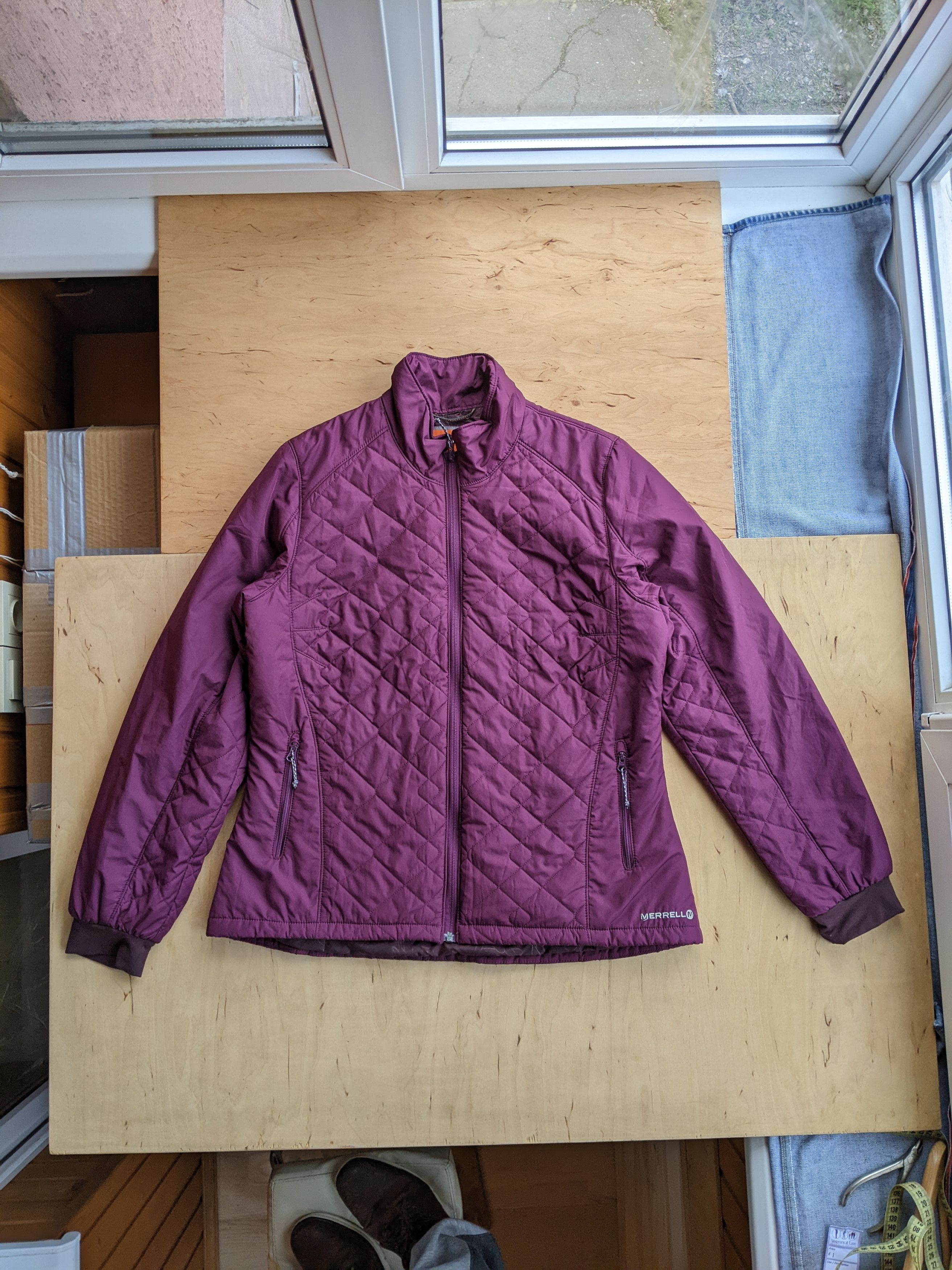 Merrell Merrell Womens Zip Jacket The North Face Arcteryx Patagonia Size L / US 10 / IT 46 - 6 Thumbnail