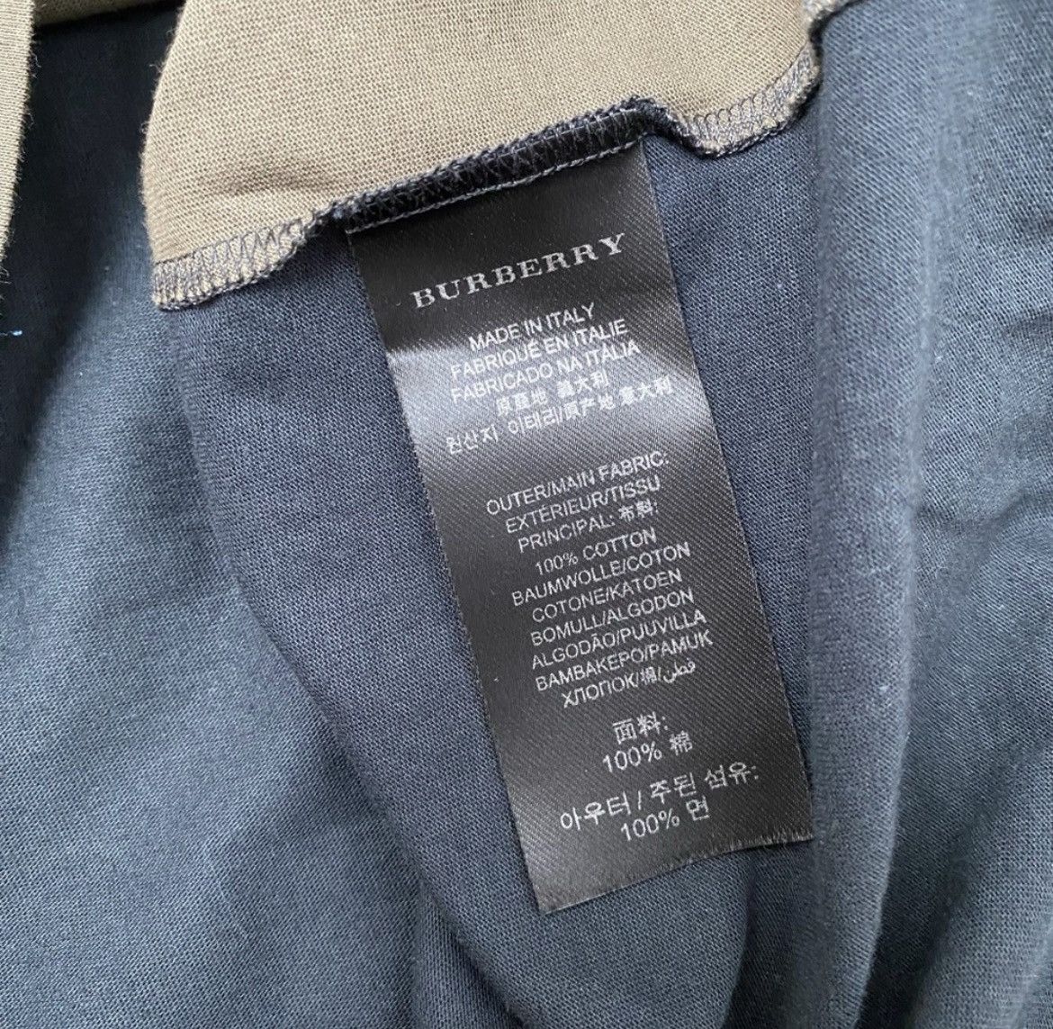 Burberry × Burberry Prorsum Burberry Prorsum Runway Tee Made in Italy Large Size US L / EU 52-54 / 3 - 7 Thumbnail