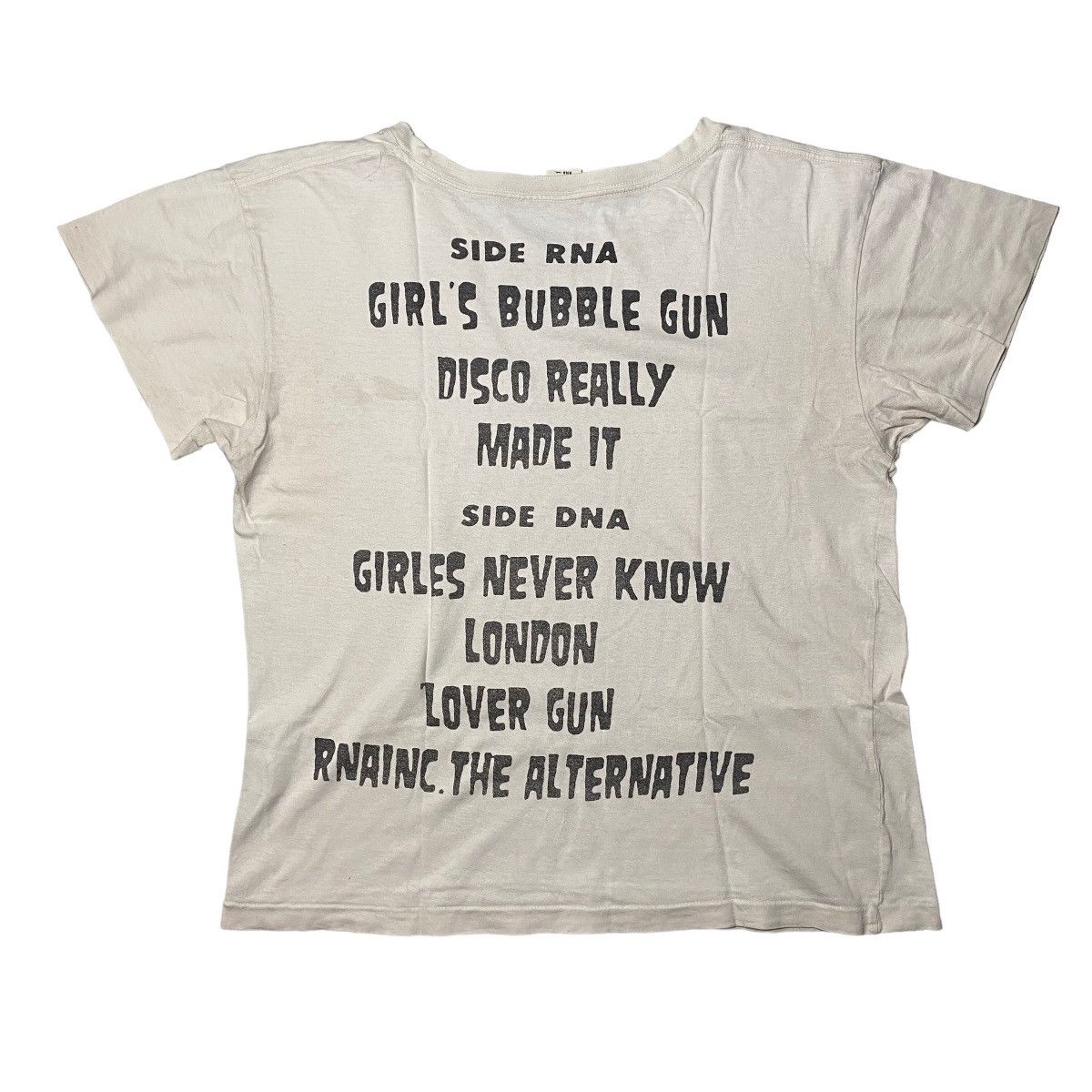 Hysteric Glamour 1990's Rna Inc Punk Girl Poem Gun Shirt Size US L / EU 52-54 / 3 - 9 Thumbnail