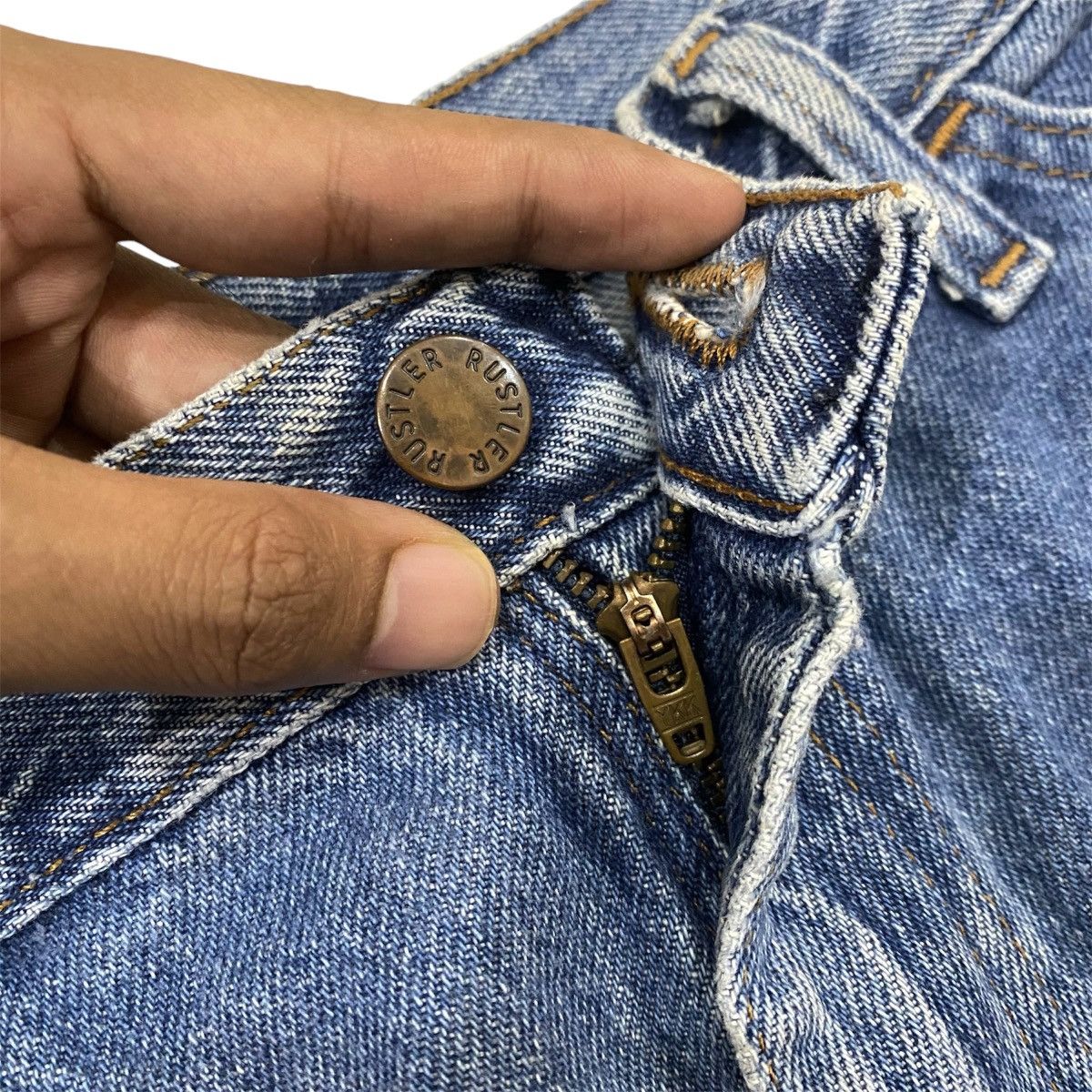 Rustler Vintage Rustler Carpenter Denim Jeans Size US 32 / EU 48 - 7 Thumbnail