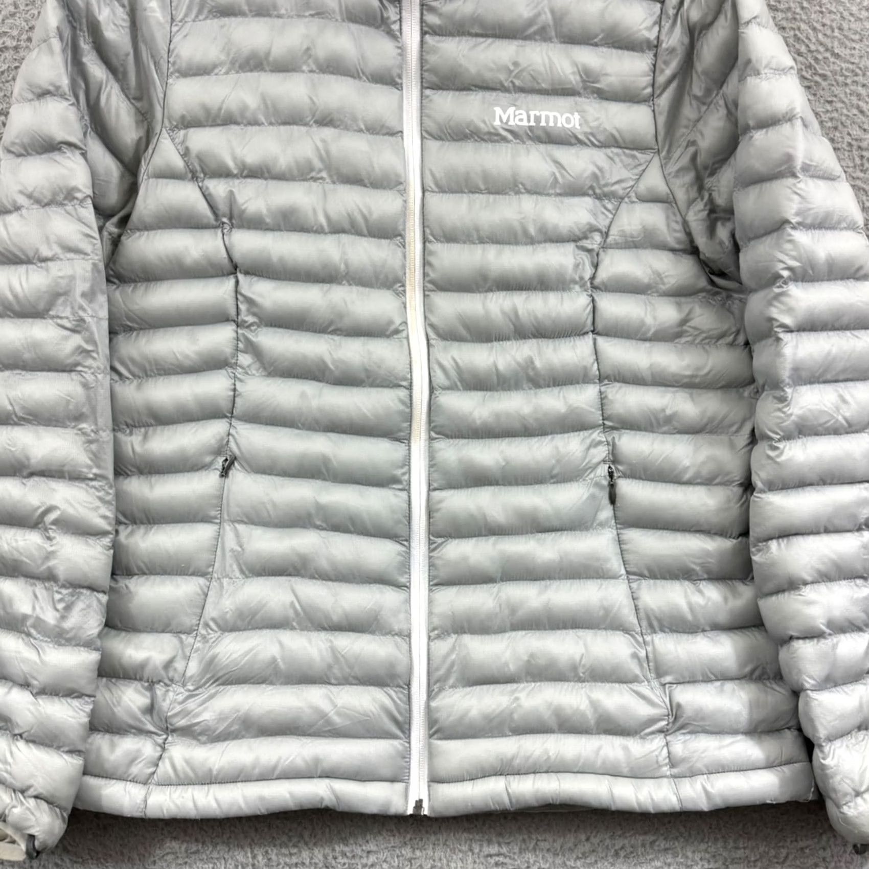 Marmot Marmot Echo Featherless Jacket Women’s Large Gray Puffer Quilted Zip Thinsilate Size L / US 10 / IT 46 - 2 Thumbnail