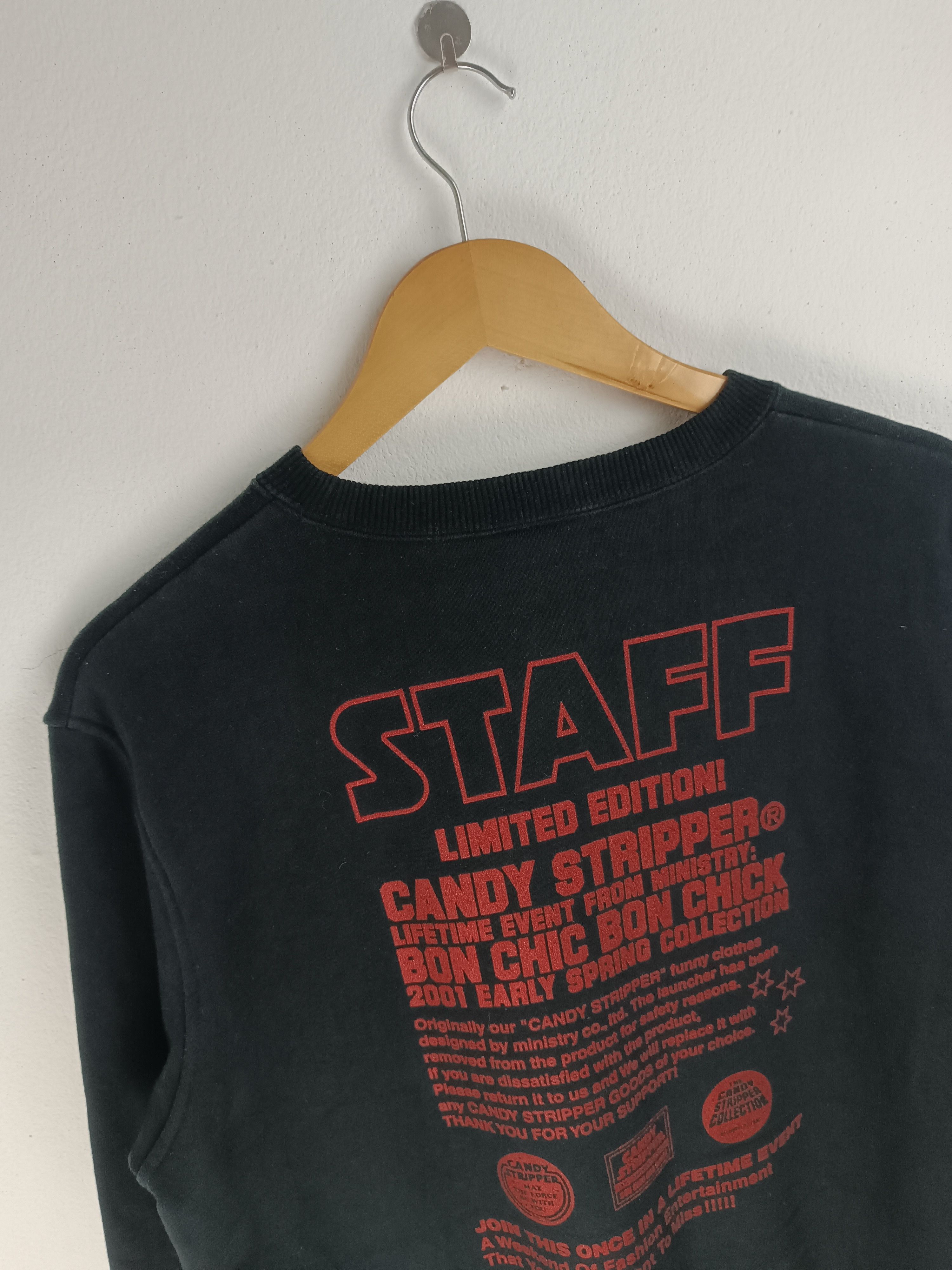 Japanese Brand VINTAGE 2001 CANDY STRIPPER SPRING COLLECTION SUPER RARE Size US M / EU 48-50 / 2 - 13 Thumbnail