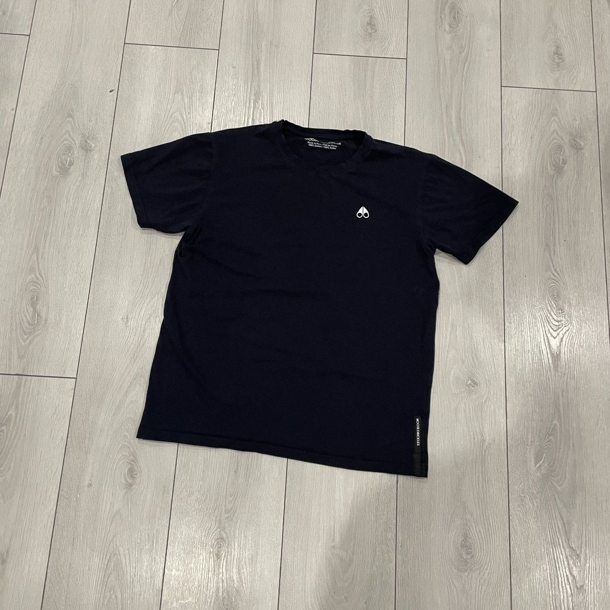 Moose Knuckles Moose Knuckles Mini Logo Tee Shirt old money luxury Size US L / EU 52-54 / 3 - 1 Thumbnail