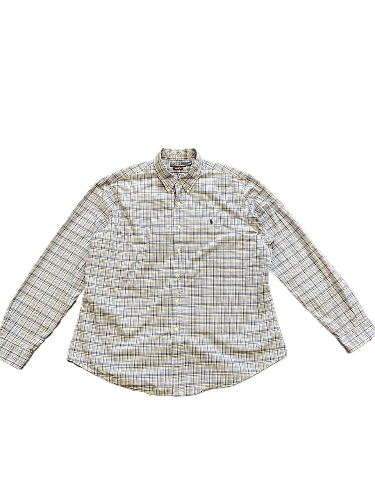 Polo Ralph Lauren Polo Ralph Lauren Custom Fit Checkered Button Up Shirt XXL Size US XXL / EU 58 / 5 - 1 Thumbnail