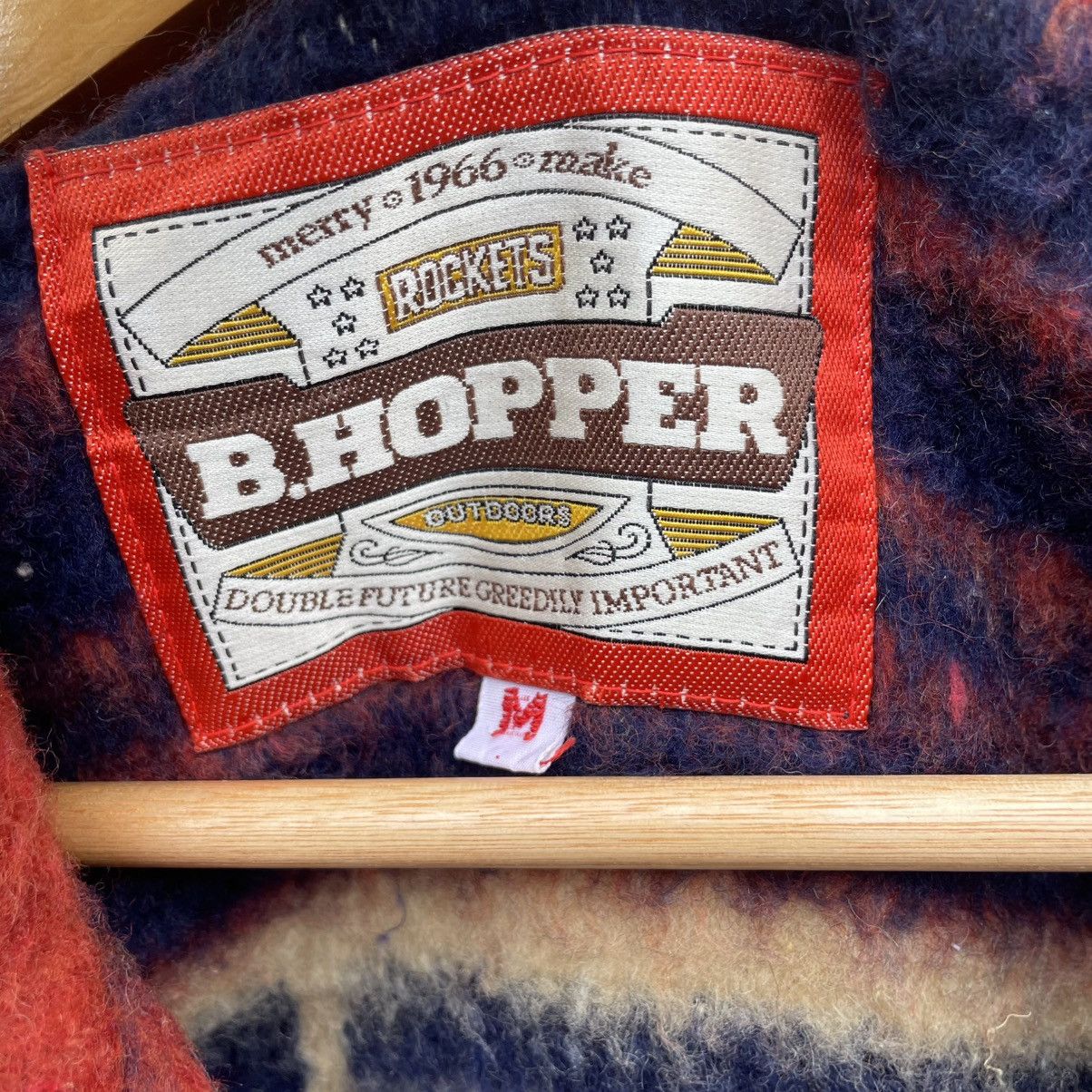 Native × Woolrich Woolen Mills 💥Vintage B.Hopper Native Wooll Dual Pocket Jacket Size US M / EU 48-50 / 2 - 6 Thumbnail