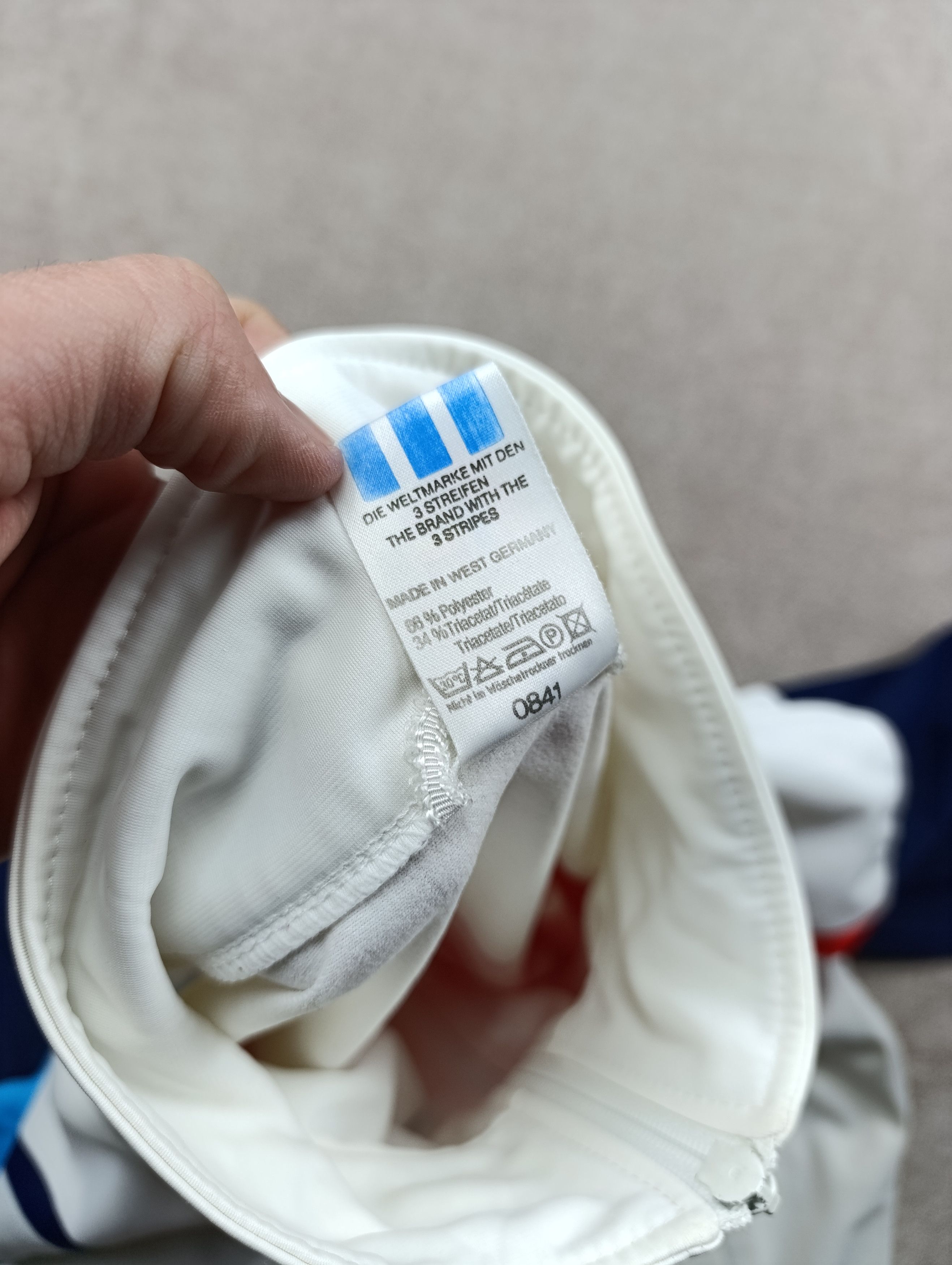 Adidas VINTAGE 80S ADIDAS TRACK JACKET MADE IN WEST GERMANY Size US S / EU 44-46 / 1 - 12 Thumbnail