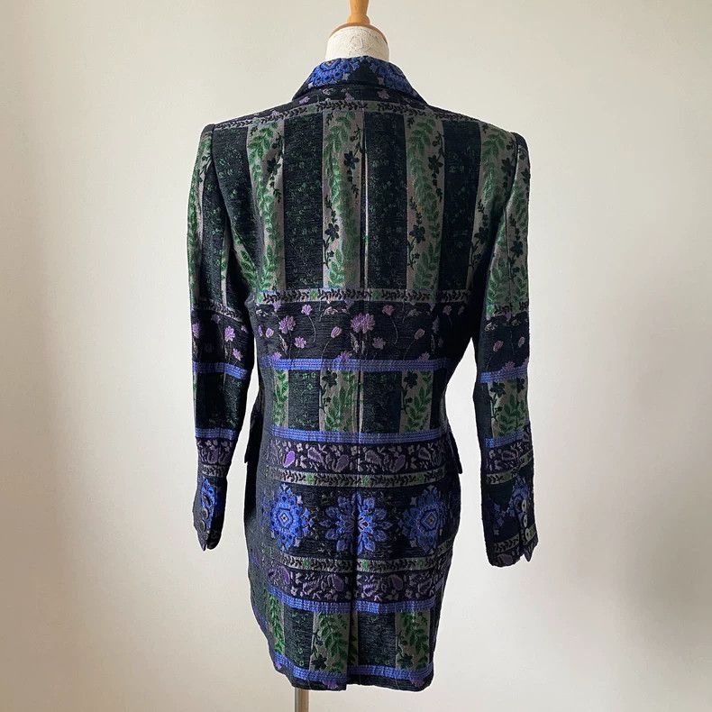 Kenzo KENZO Vintage patchwork long sleeve jacket Size XS / US 0-2 / IT 36-38 - 3 Thumbnail