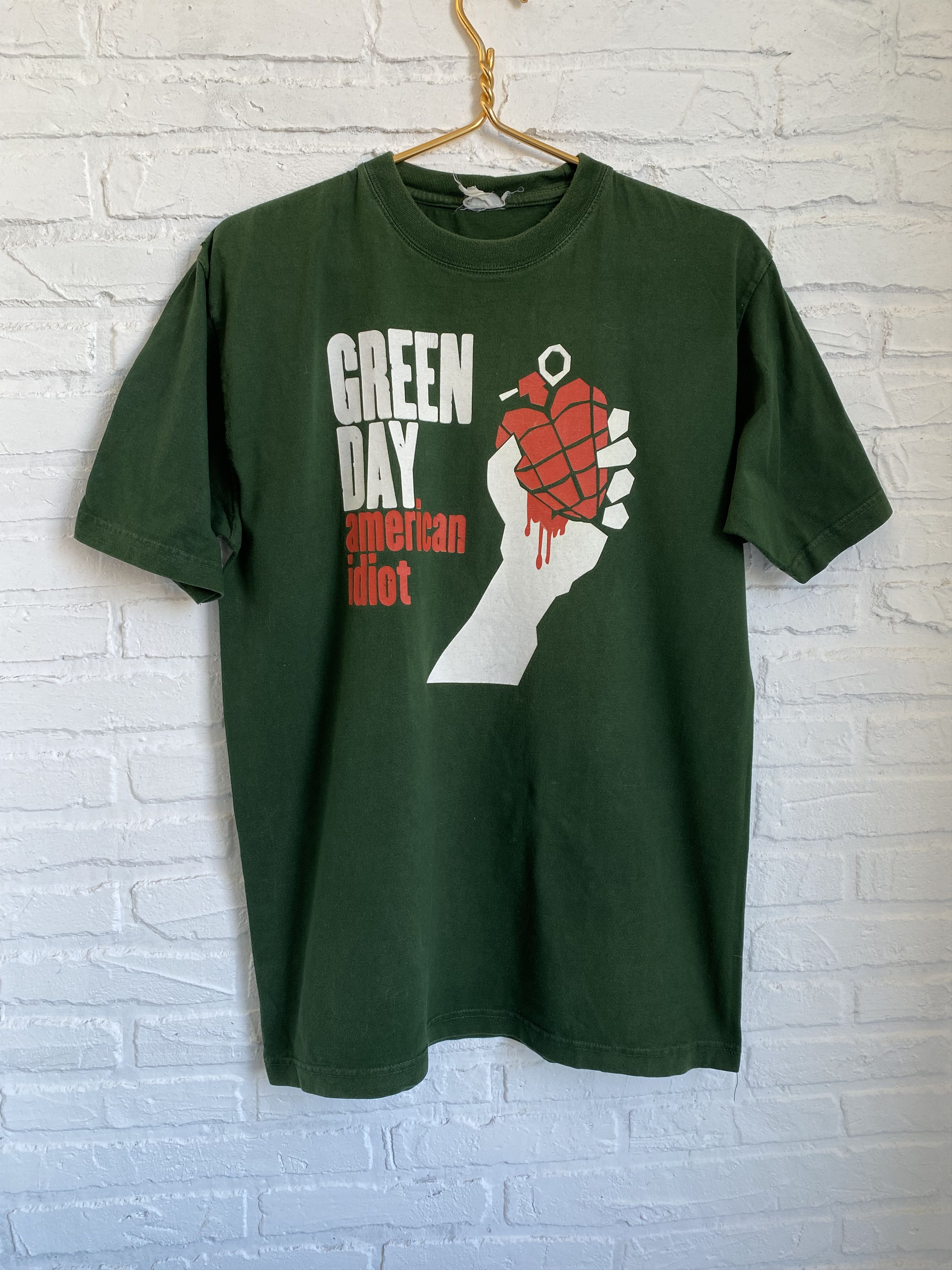 Band Tees Vintage 2005 Green Day American Idiot tour t-shirt | Grailed