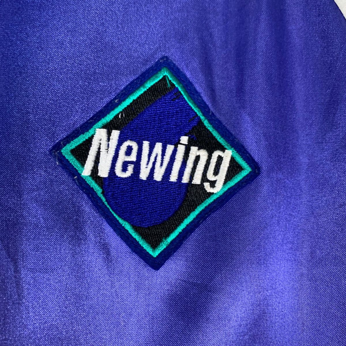 Japanese Brand NEWING Big Logo Colorblock Coach Jacket #0386-C18 Size US L / EU 52-54 / 3 - 9 Thumbnail