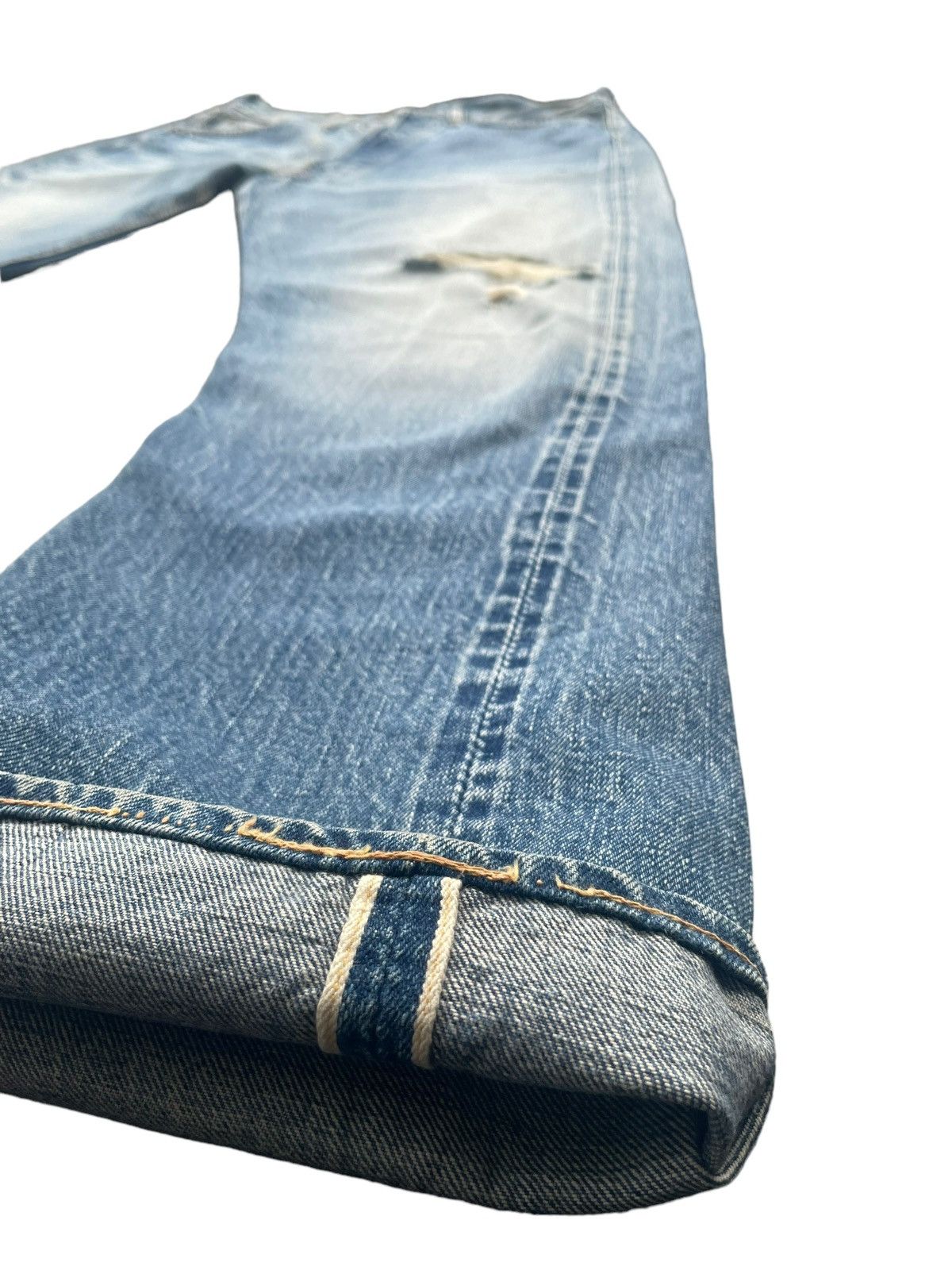 Vintage Vintage Warehouse Selvedge Faded Distresed Size US 30 / EU 46 - 4 Thumbnail
