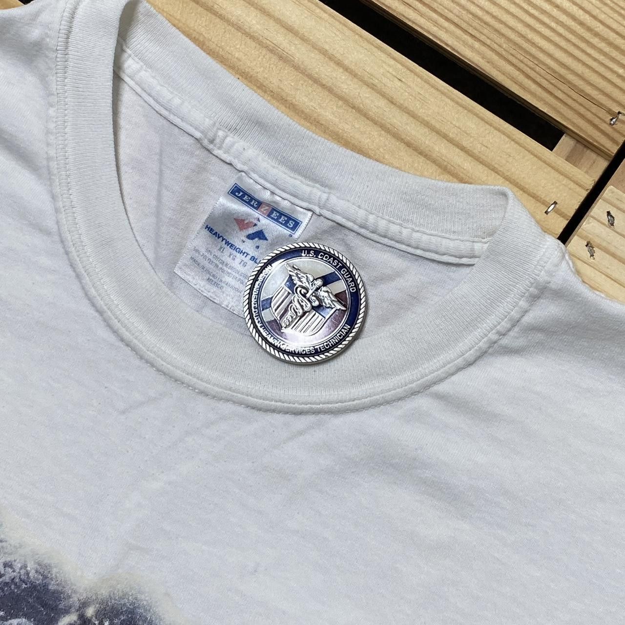 Jerzees Vintage Wolves White Nature Tee Size XL Size US XL / EU 56 / 4 - 3 Thumbnail