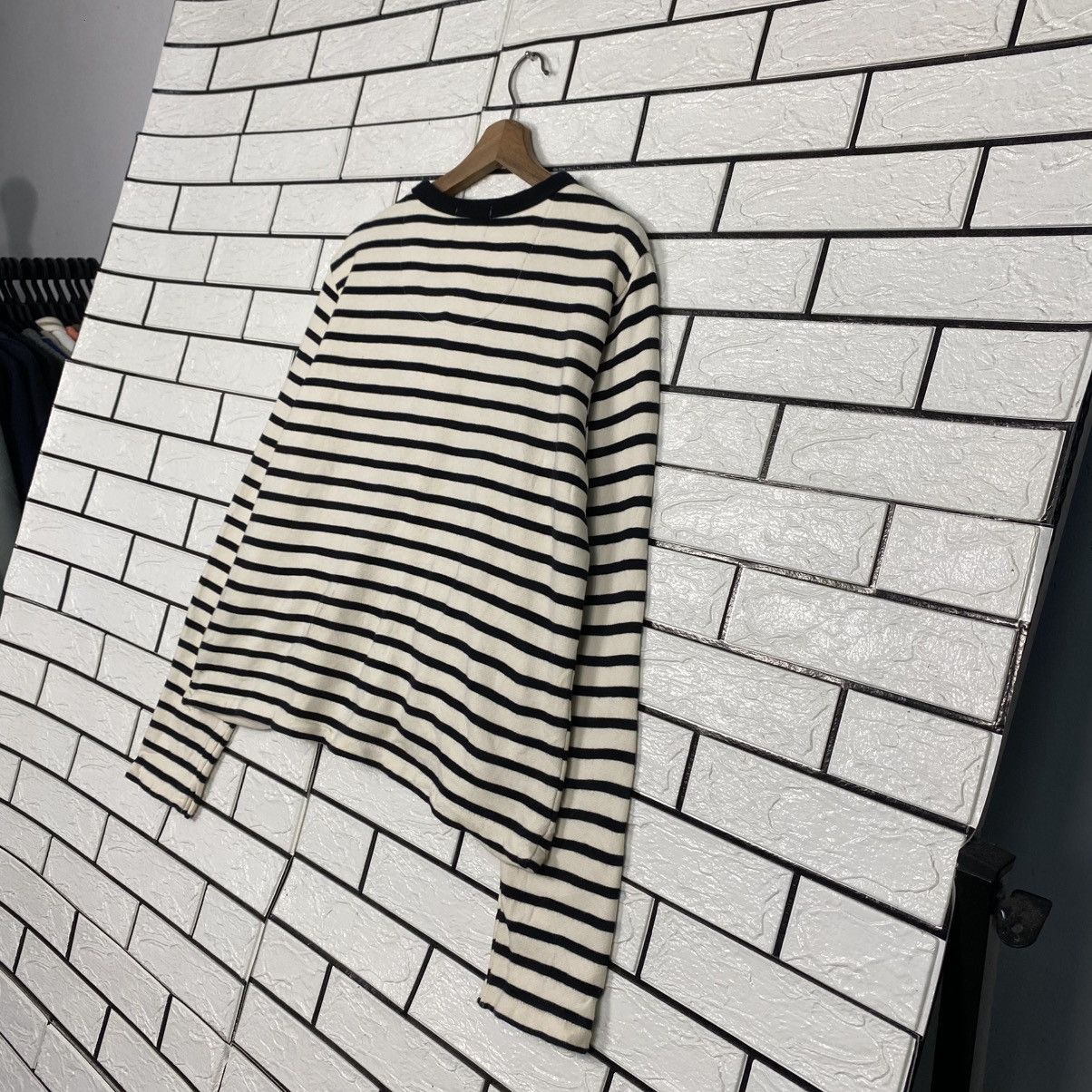 Japanese Brand 📌The Fox Collection Snap Button Cardigan Striped Size US M / EU 48-50 / 2 - 11 Thumbnail