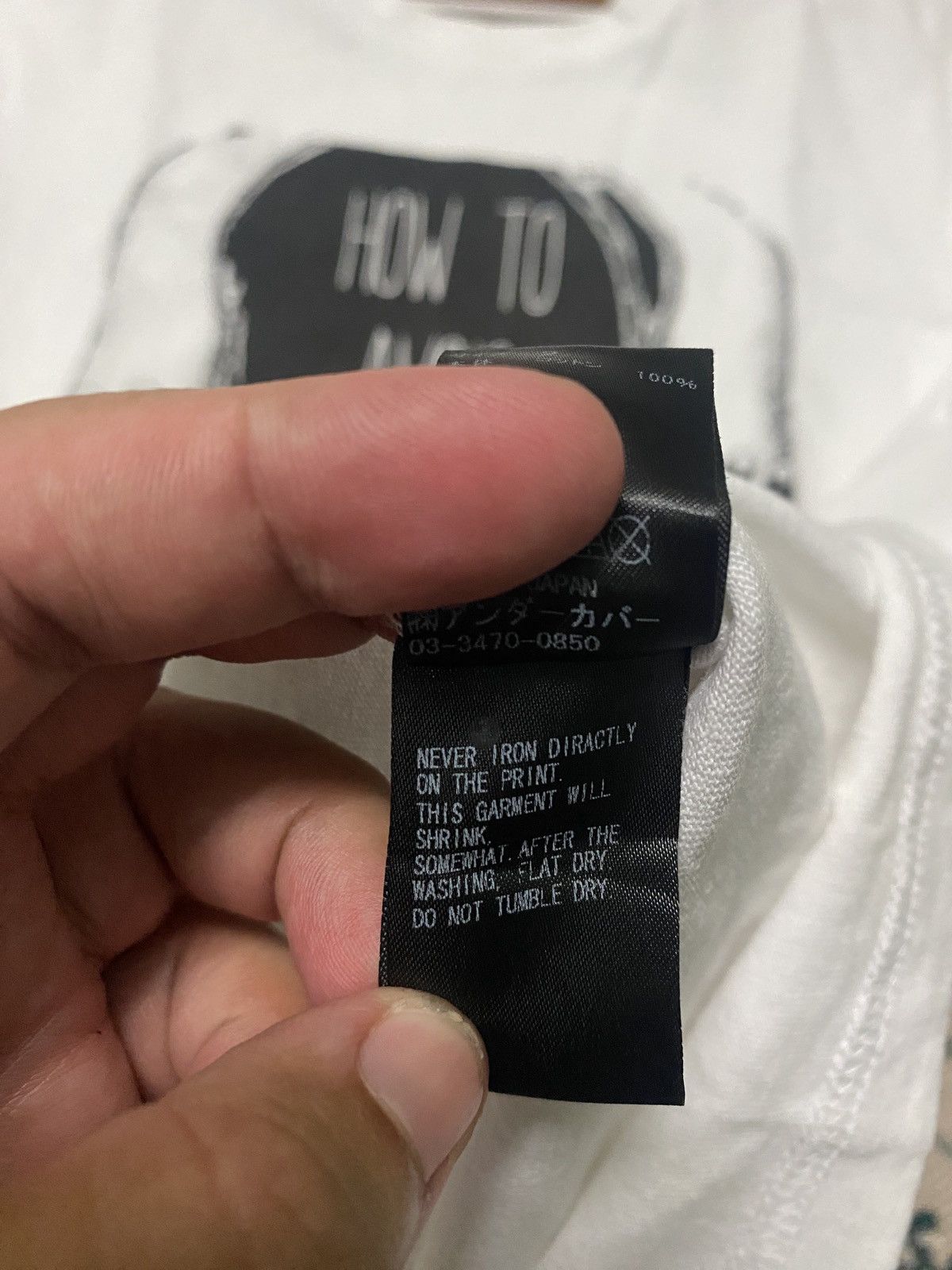 Undercover 💸BINDING OFFER💸UNDERCOVER IRRESPONSIBILITY MADE EASY TEE💥 Size US M / EU 48-50 / 2 - 11 Thumbnail