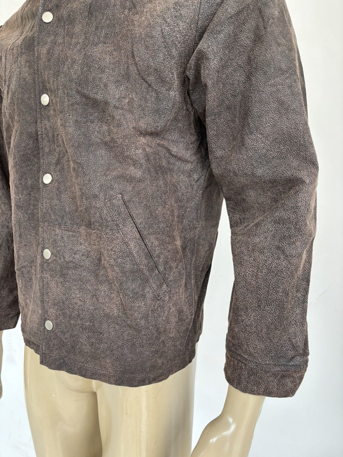 Beams Plus × Japanese Brand Textured Pig Skin Work Jacket Size US S / EU 44-46 / 1 - 8 Thumbnail